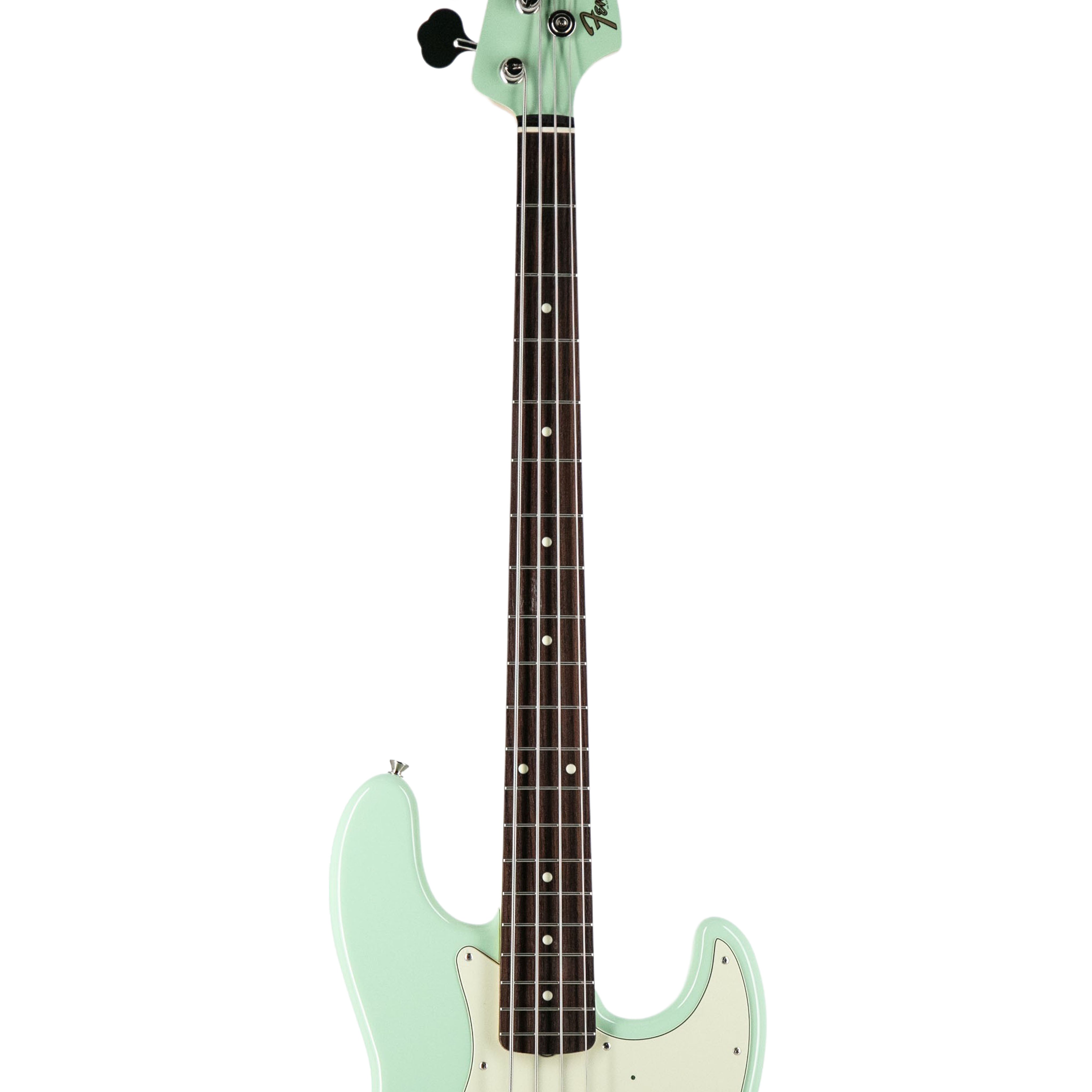 Fender FSR Collection Traditional 60s Jazz Bass Guitar, RW FB, Surf Green
