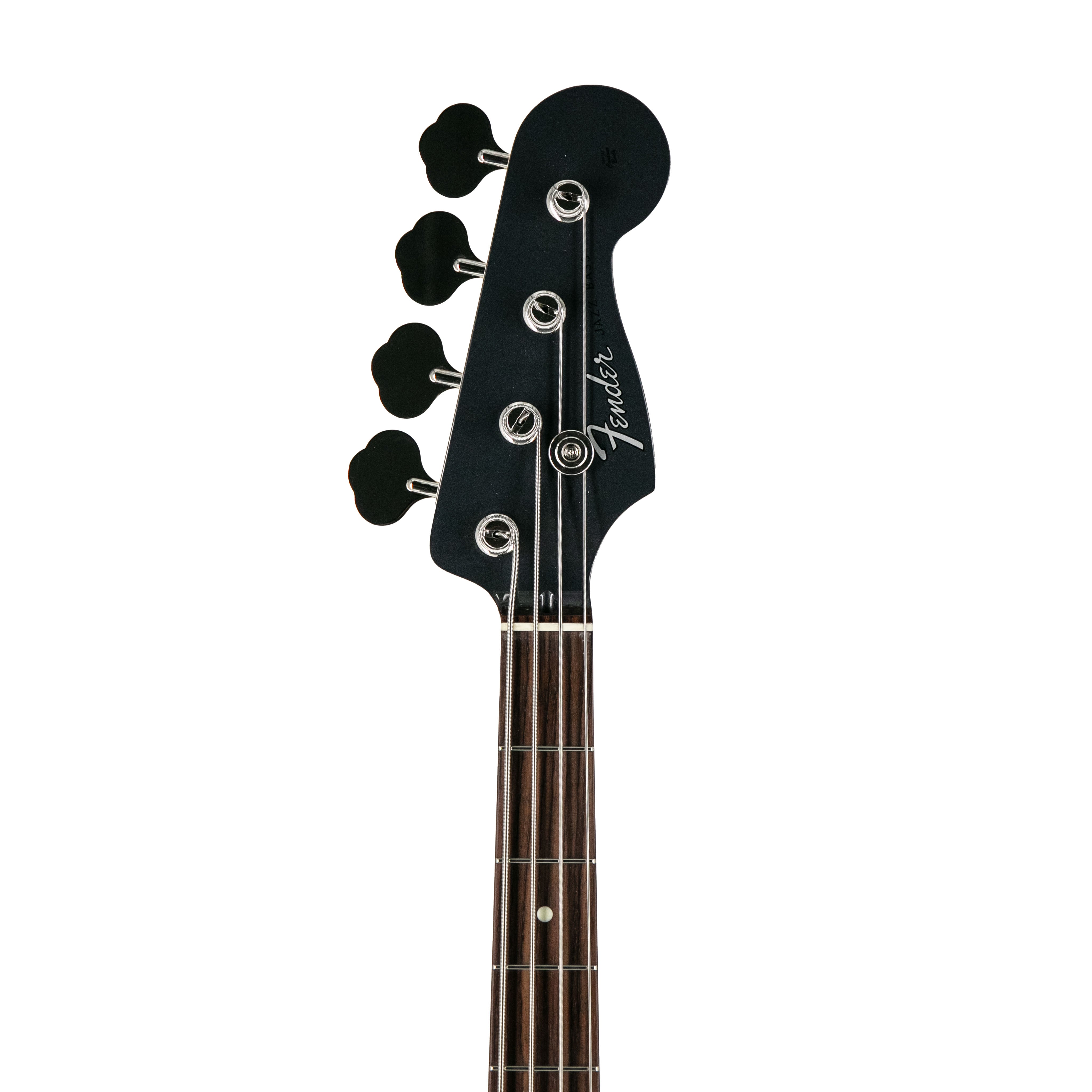 Fender FSR Collection Hybrid II Jazz Bass Guitar, RW FB, Charcoal Frost Metallic |  FENDER |  BASS GUITAR |  Zoso Music