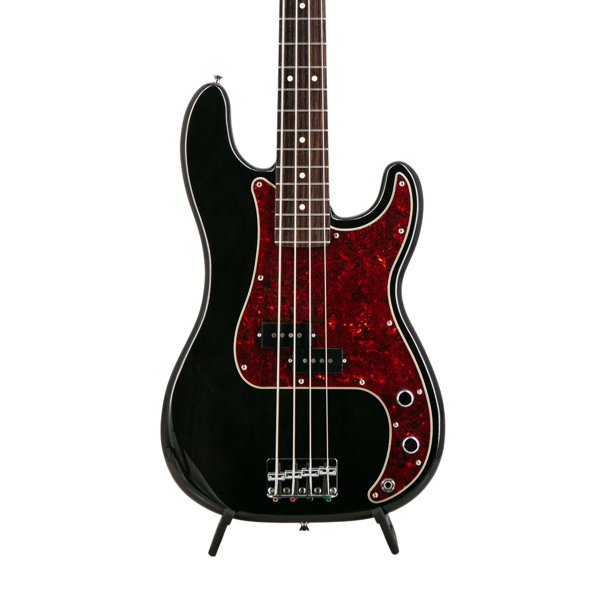 Fender FSR Collection Hybrid II Precision Bass Guitar, RW FB, Trans Black | Zoso Music Sdn Bhd