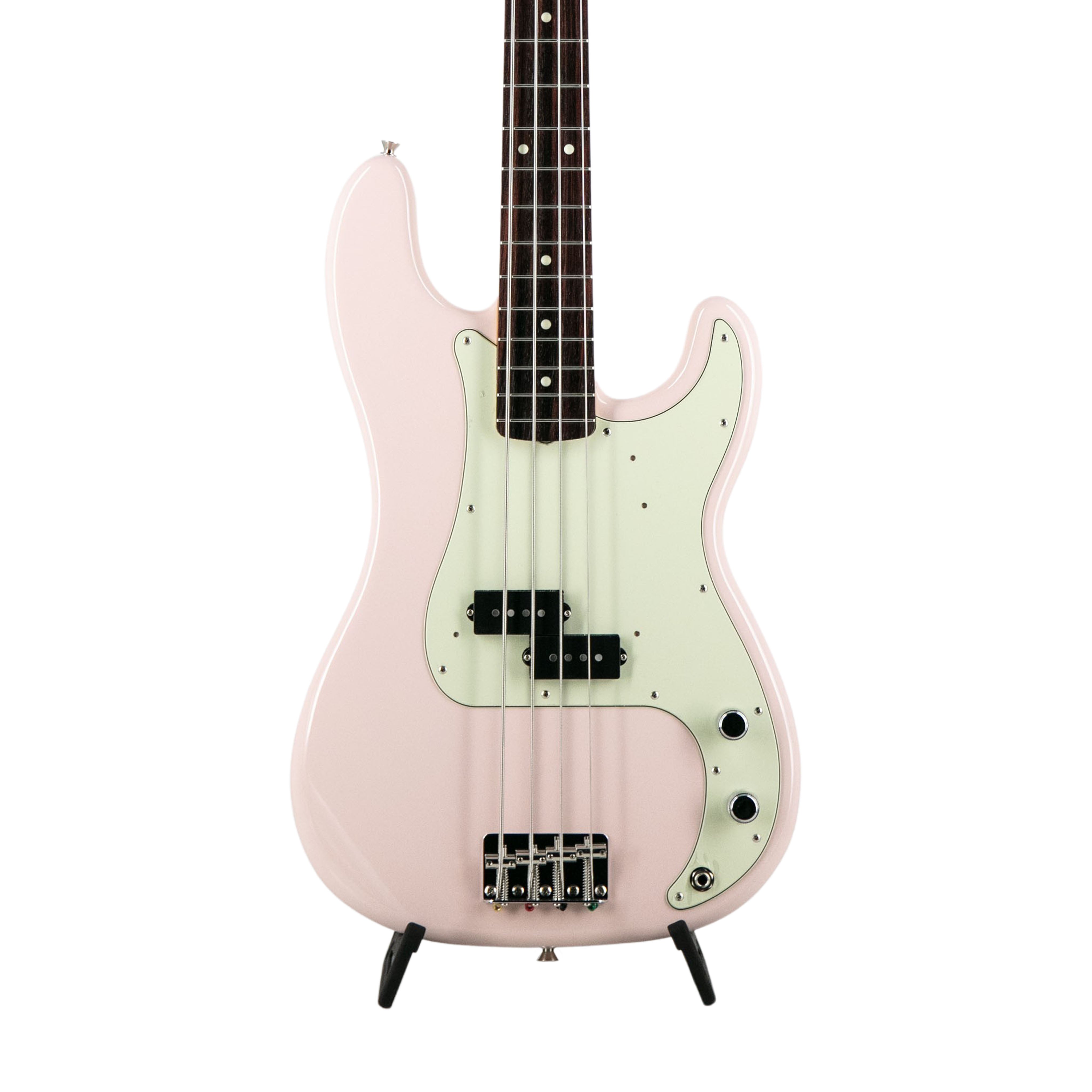 Fender FSR Collection Traditional 60s Precision Bass Guitar, RW FB, Shell Pink | Zoso Music Sdn Bhd