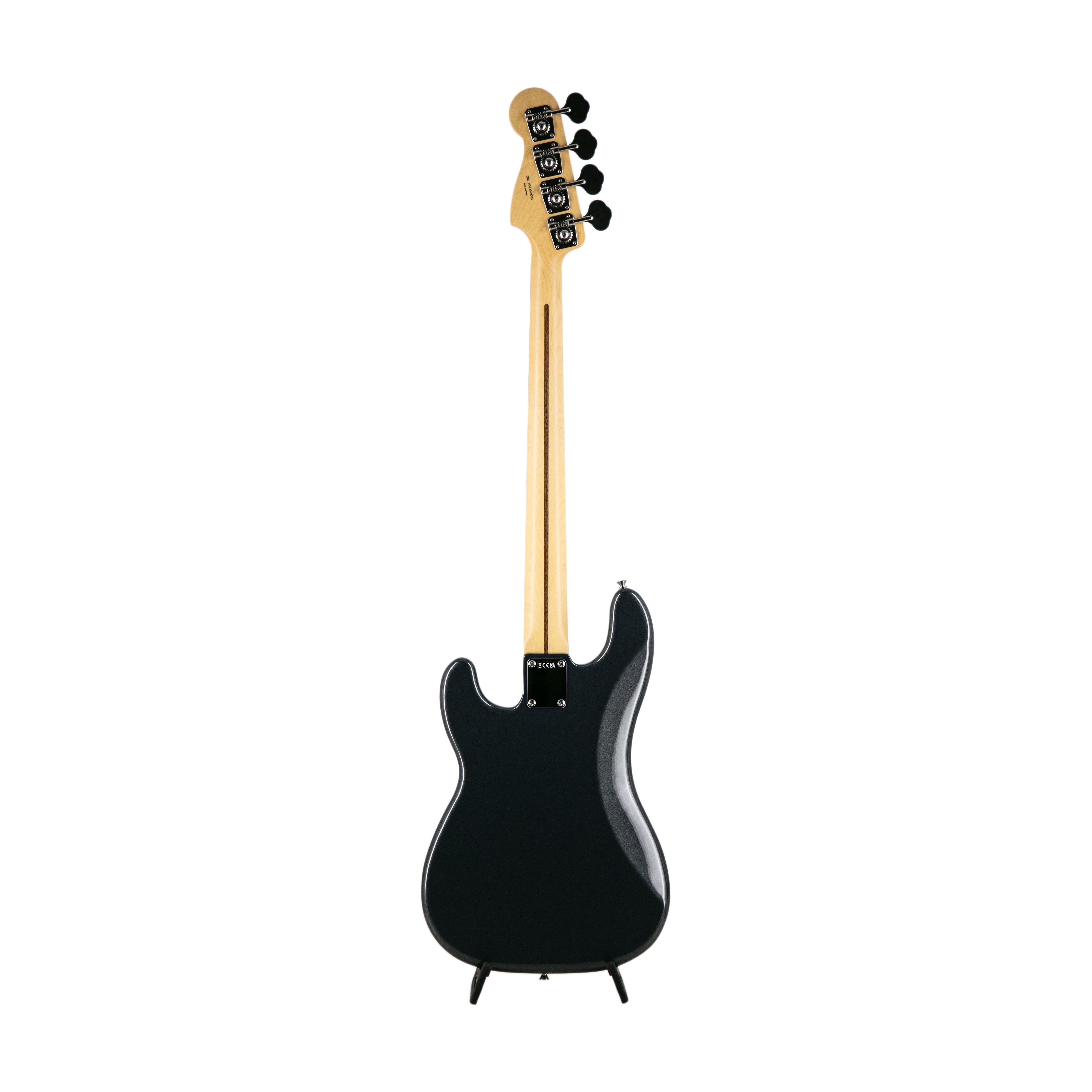 Fender FSR Collection Hybrid II Precision Bass Guitar, RW FB, Charcoal Frost Metallic |  FENDER |  BASS GUITAR |  Zoso Music