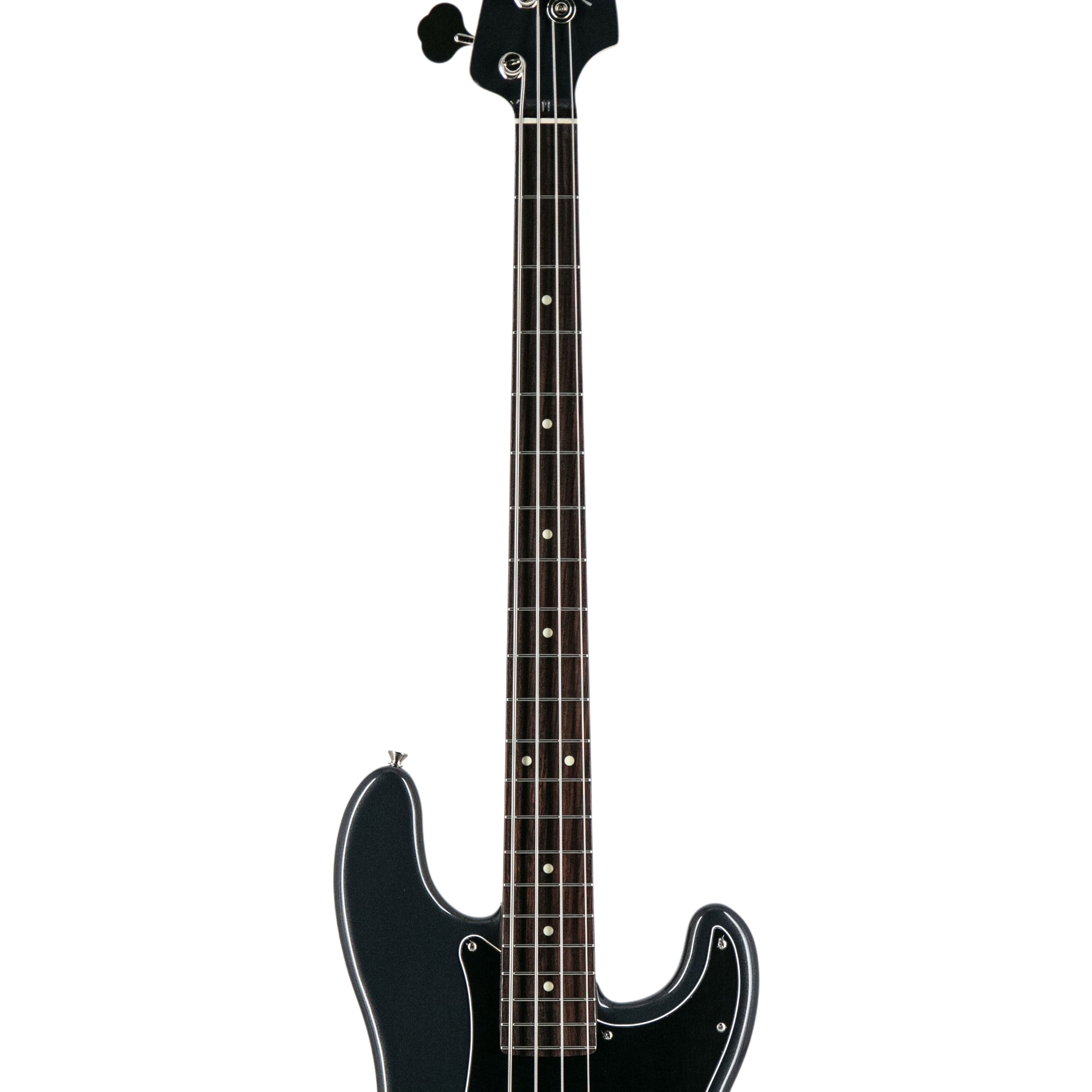 Fender FSR Collection Hybrid II Precision Bass Guitar, RW FB, Charcoal Frost Metallic