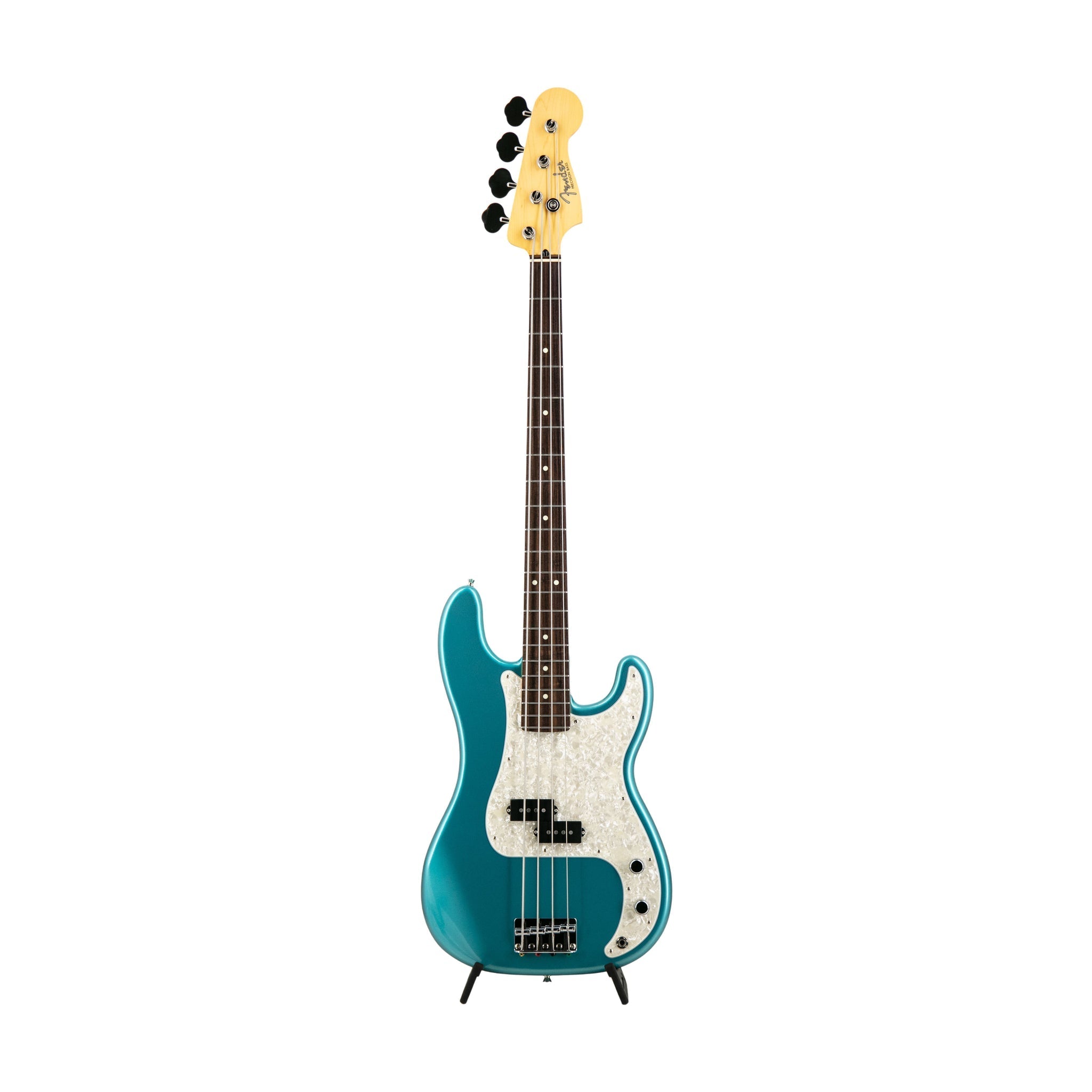 Fender FSR Collection Hybrid II Precision Bass Guitar, RW FB, Teal Green Metallic |  FENDER |  BASS GUITAR |  Zoso Music