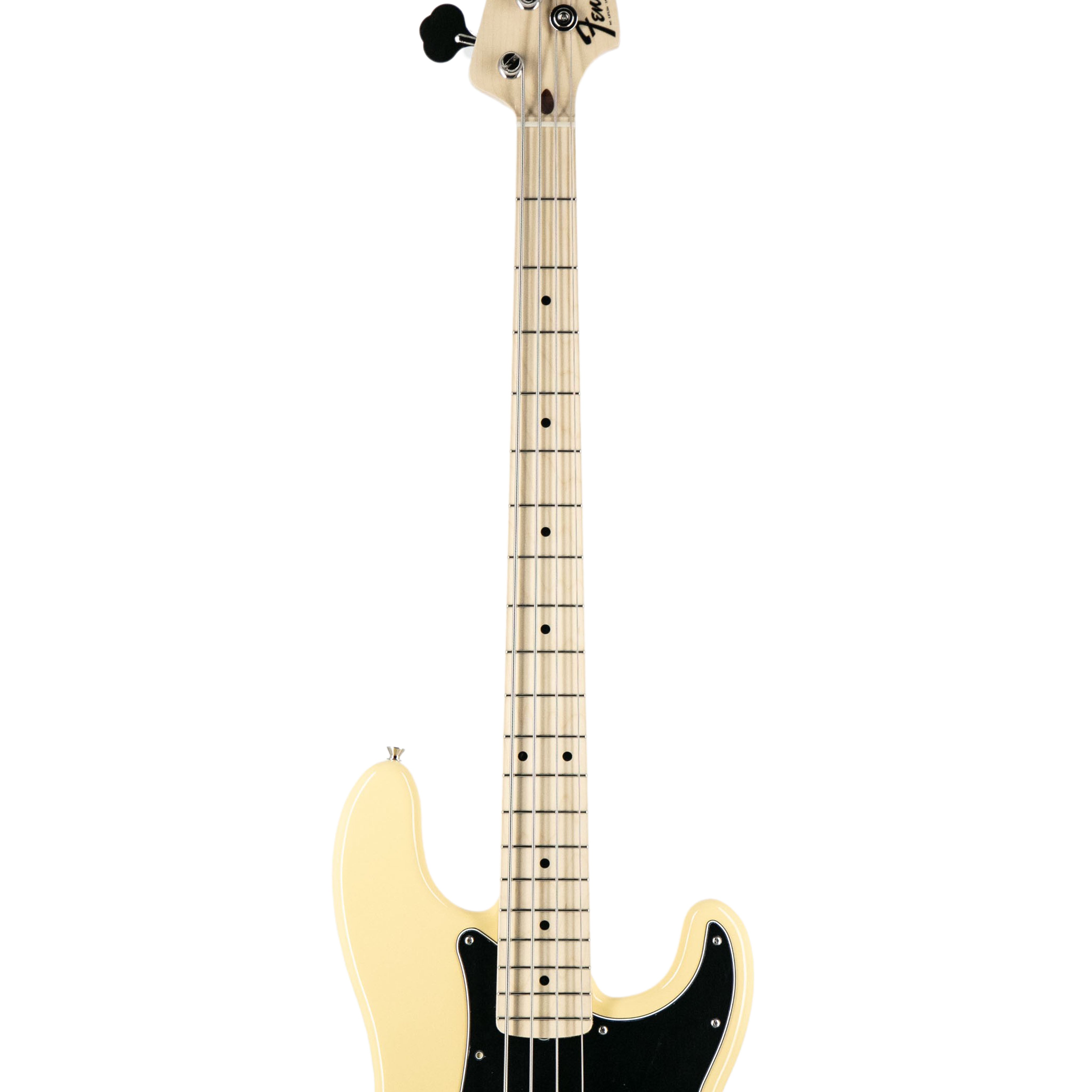 Fender FSR Collection Traditional 70s Precision Bass Guitar, Maple FB, Vintage White