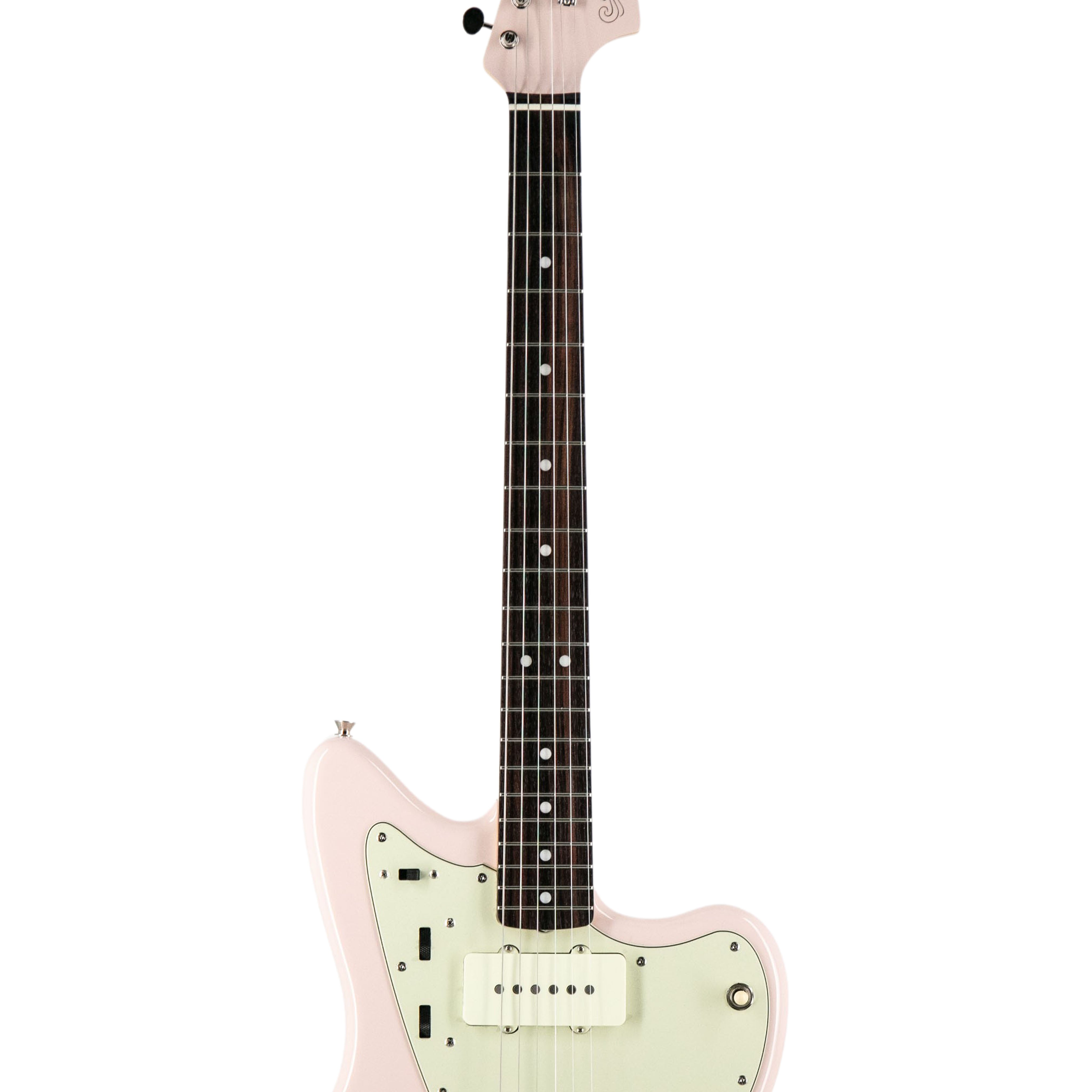 Fender FSR Collection Traditional 60s Jazzmaster Electric Guitar, RW FB, Shell Pink