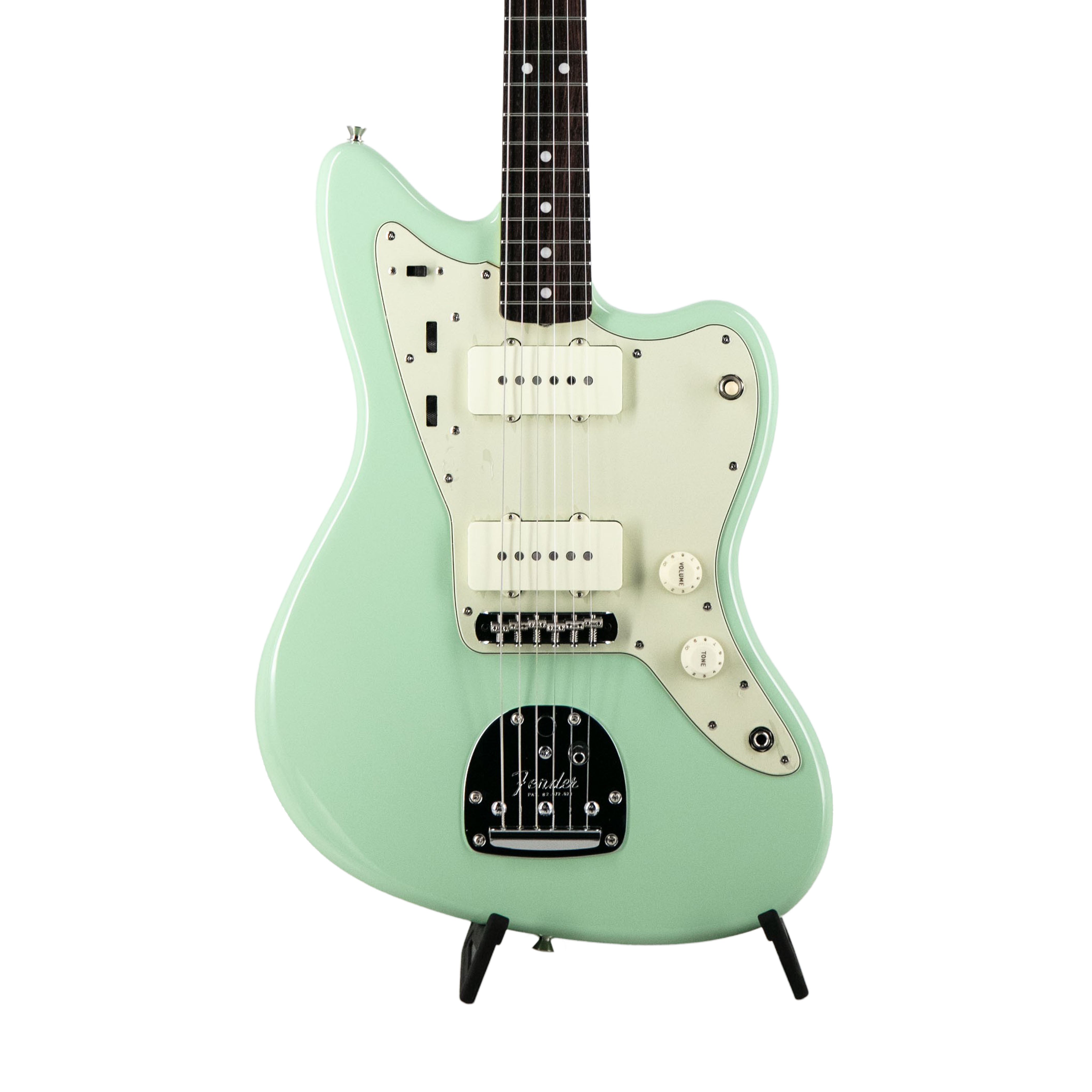 Fender FSR Collection Traditional 60s Jazzmaster Electric Guitar, RW FB, Surf Green | Zoso Music Sdn Bhd