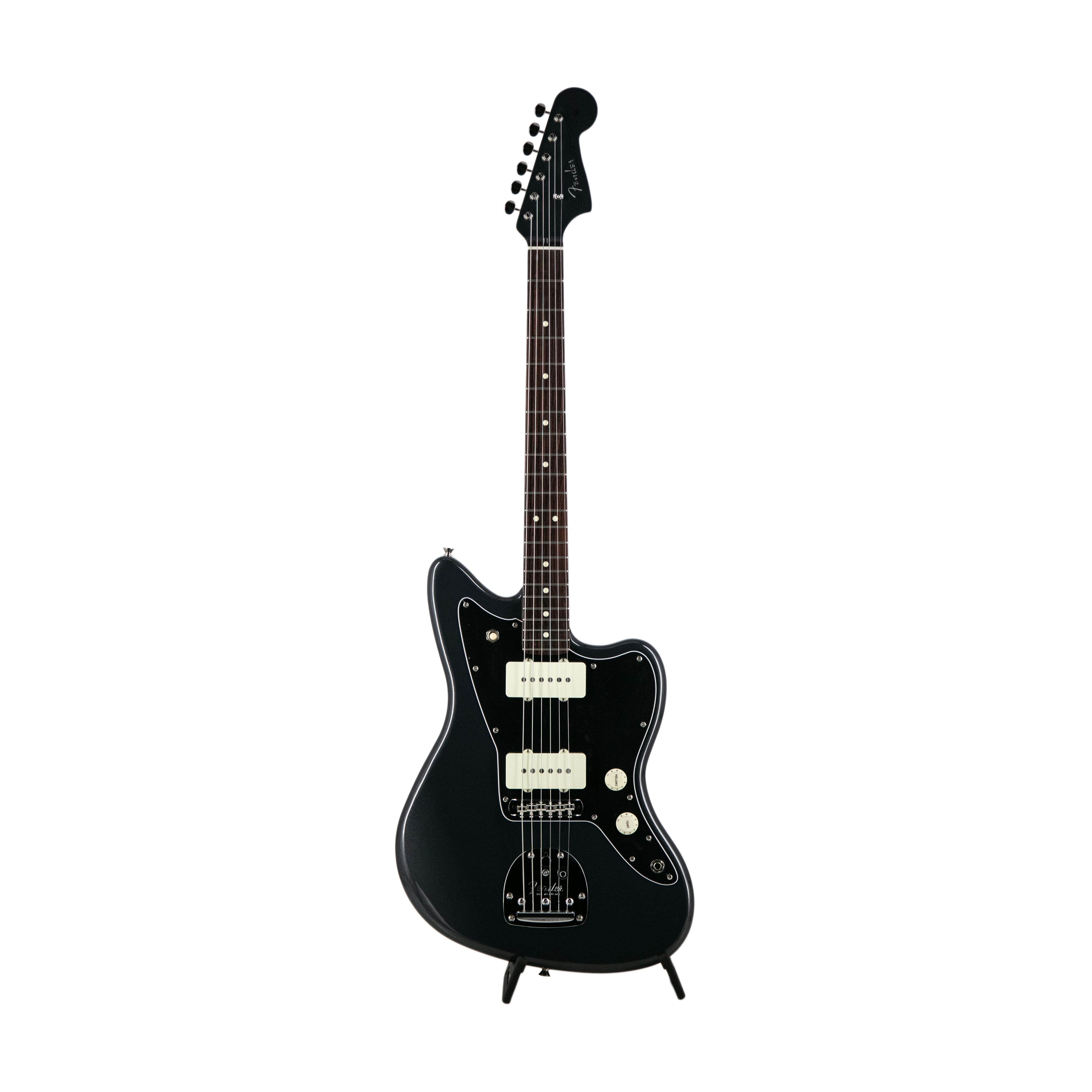 Fender FSR Collection Hybrid II Jazzmaster Electric Guitar, RW FB, Charcoal Frost Metallic |  FENDER |  ELECTRIC GUITAR |  Zoso Music