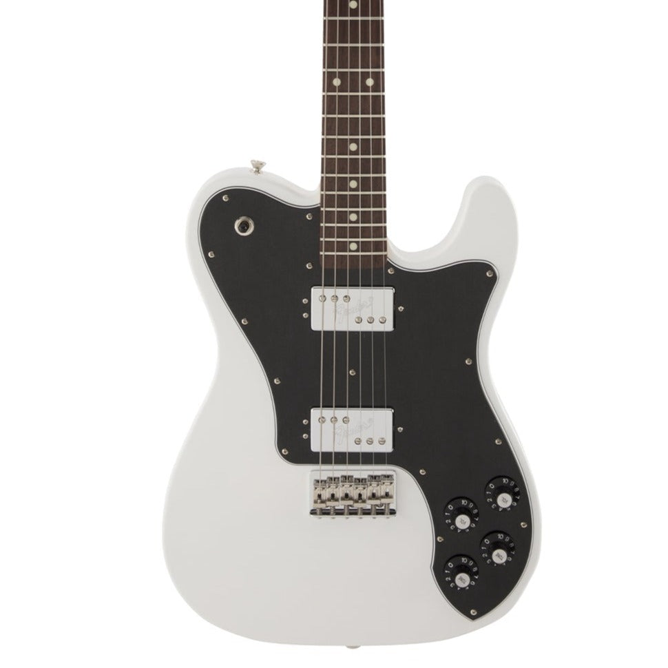 Fender Japan Hybrid Telecaster Deluxe Electric Guitar, RW FB, Arctic White | Zoso Music Sdn Bhd