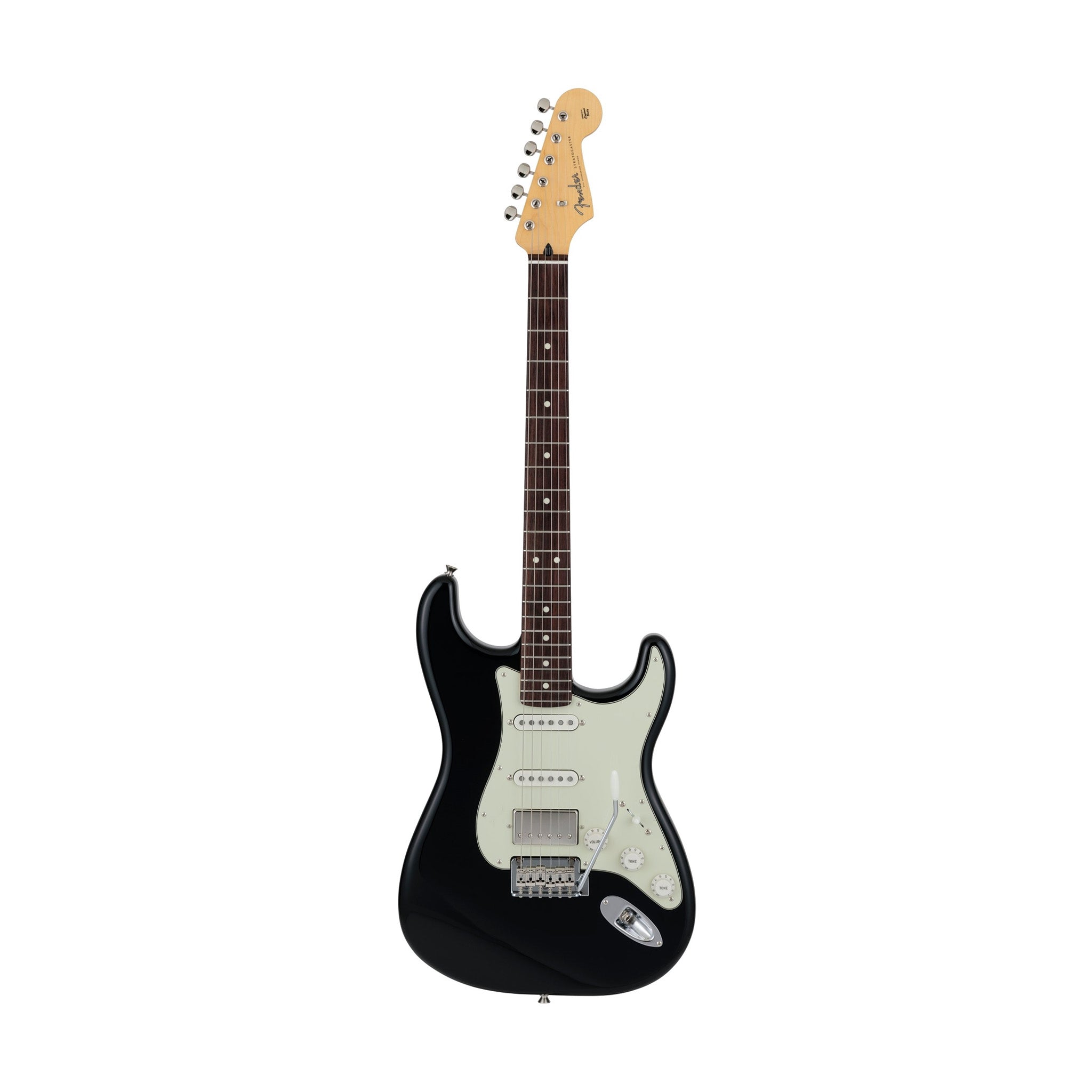 Fender Japan Hybrid II Stratocaster HSS Electric Guitar, RW FB, Black |  FENDER |  ELECTRIC GUITAR |  Zoso Music