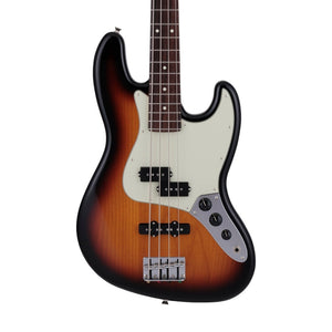 Fender Japan Hybrid II Jazz Bass PJ Guitar, RW FB, 3-Color Sunburst | Zoso Music Sdn Bhd