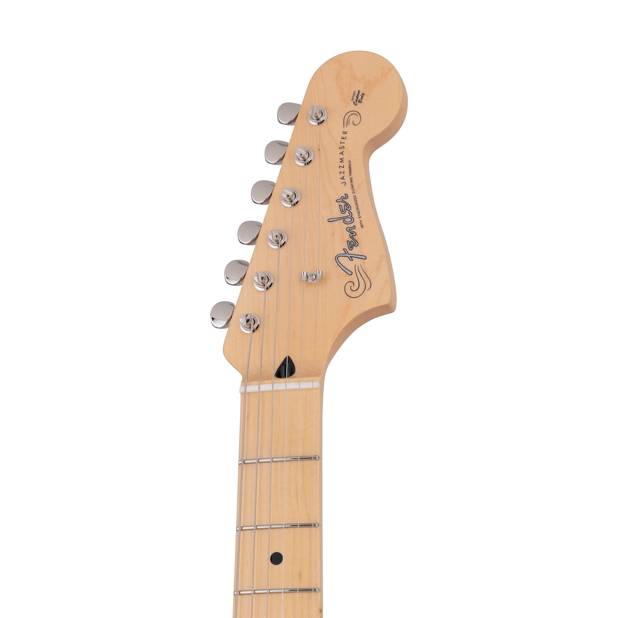 Fender Japan Hybrid II Jazzmaster Electric Guitar, Maple FB, Flame Sunset Orange Transparent |  FENDER |  ELECTRIC GUITAR |  Zoso Music