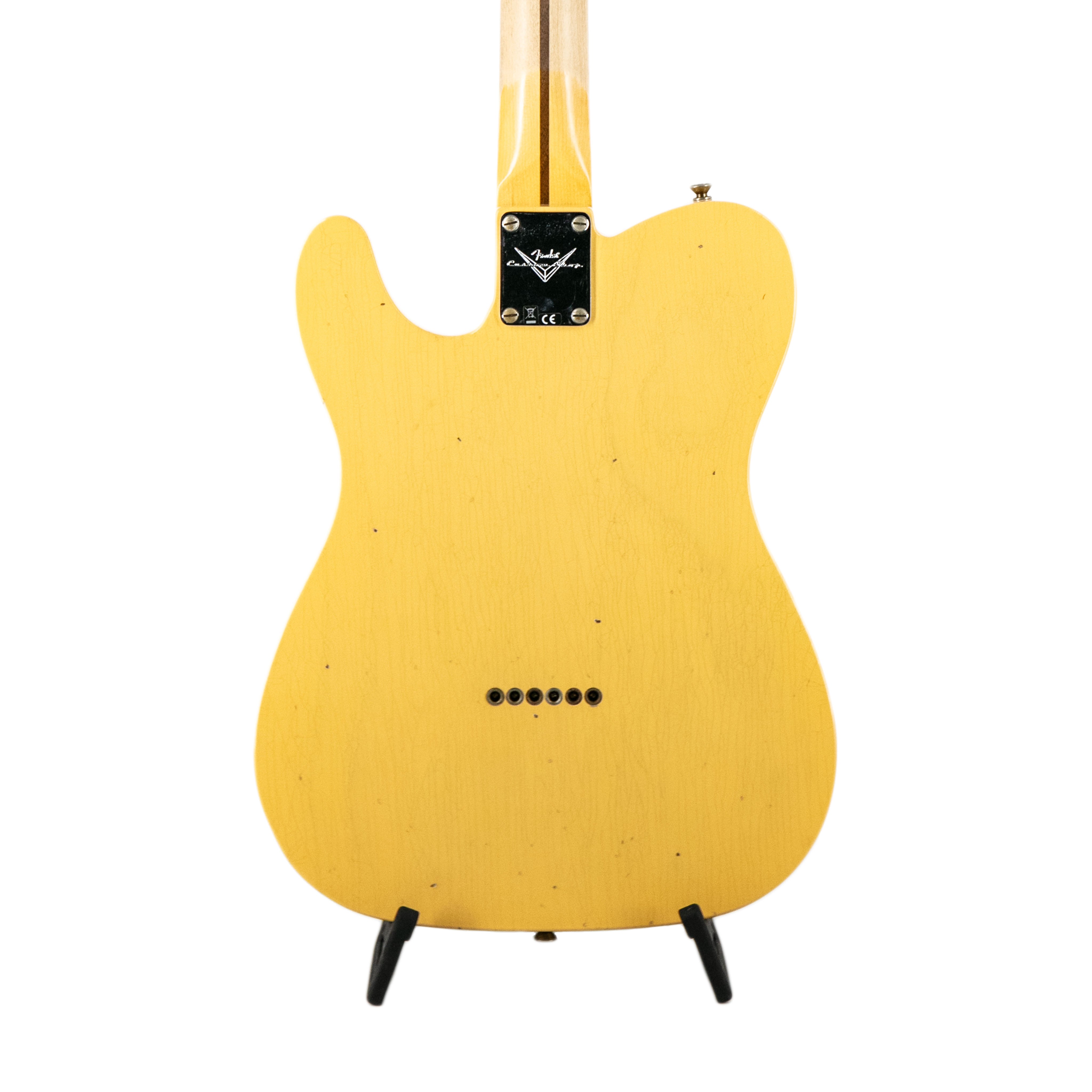 Fender Custom Shop 52 Telecaster Journeyman Relic Electric Guitar, Aged Nocaster Blonde |  FENDER |  ELECTRIC GUITAR |  Zoso Music
