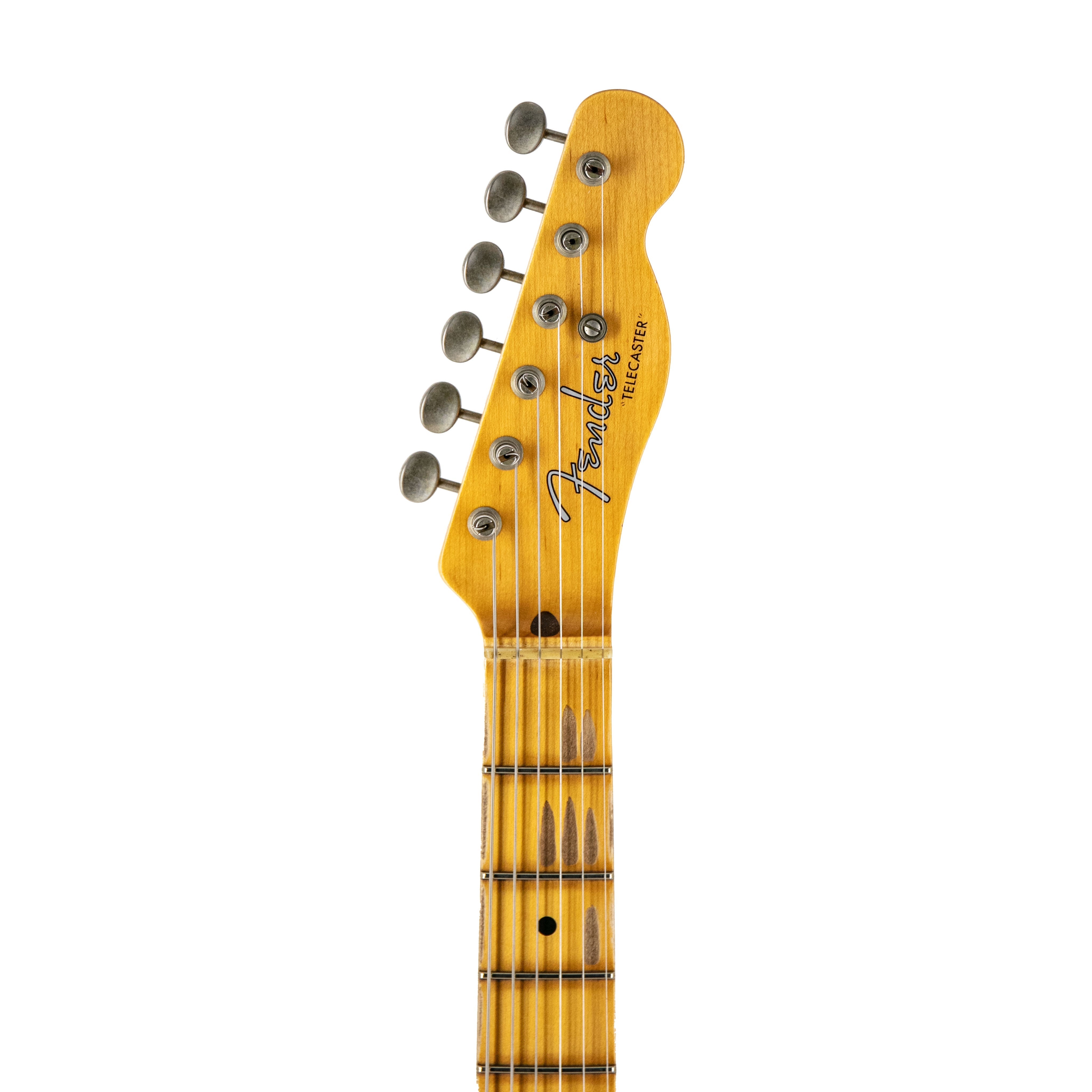 Fender Custom Shop 52 Telecaster Journeyman Relic Electric Guitar, Aged Nocaster Blonde |  FENDER |  ELECTRIC GUITAR |  Zoso Music