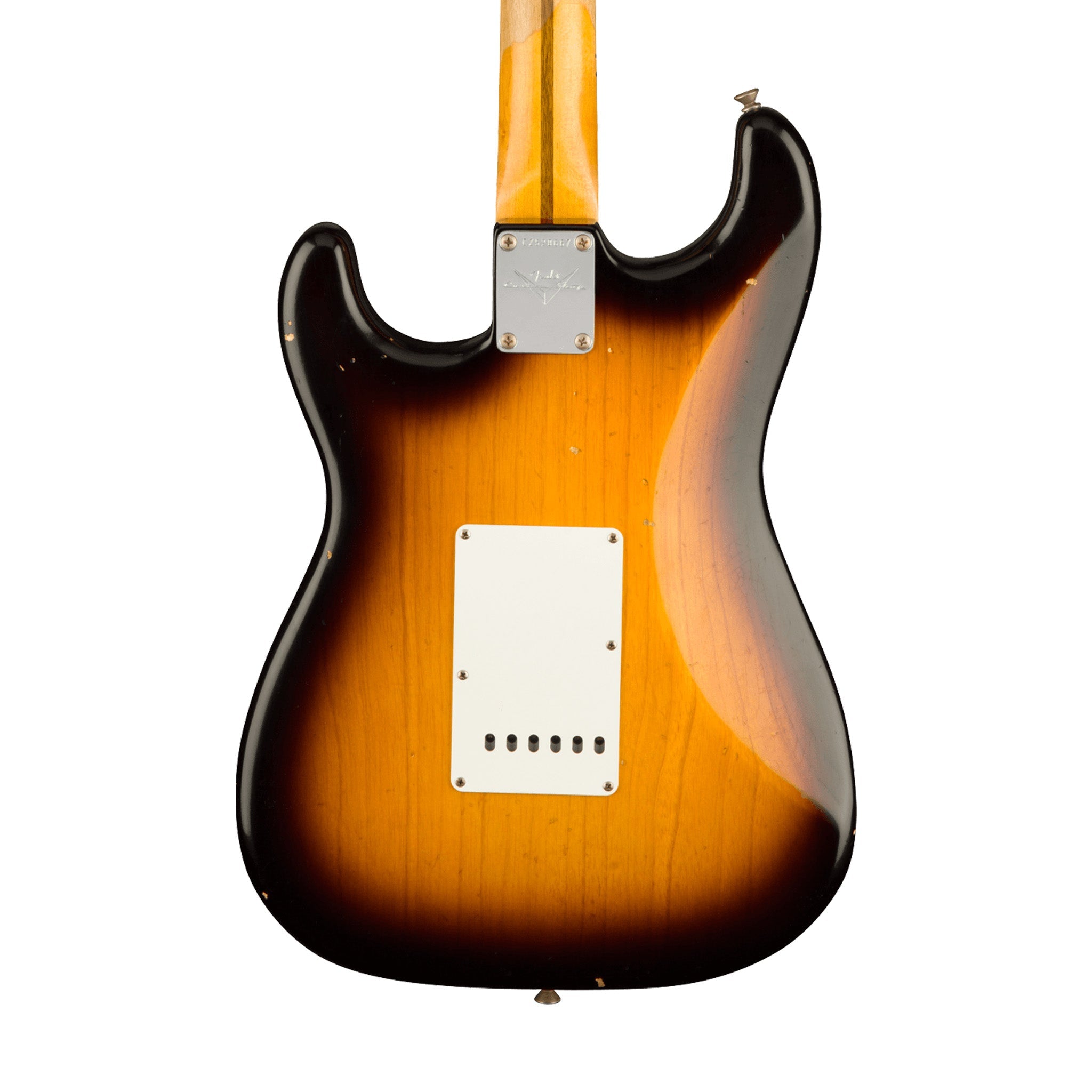 Fender Custom Shop Eric Clapton Signature Journeyman Relic Stratocaster Electric Guitar, Maple FB, 2-Color Sunburst |  FENDER |  ELECTRIC GUITAR |  Zoso Music