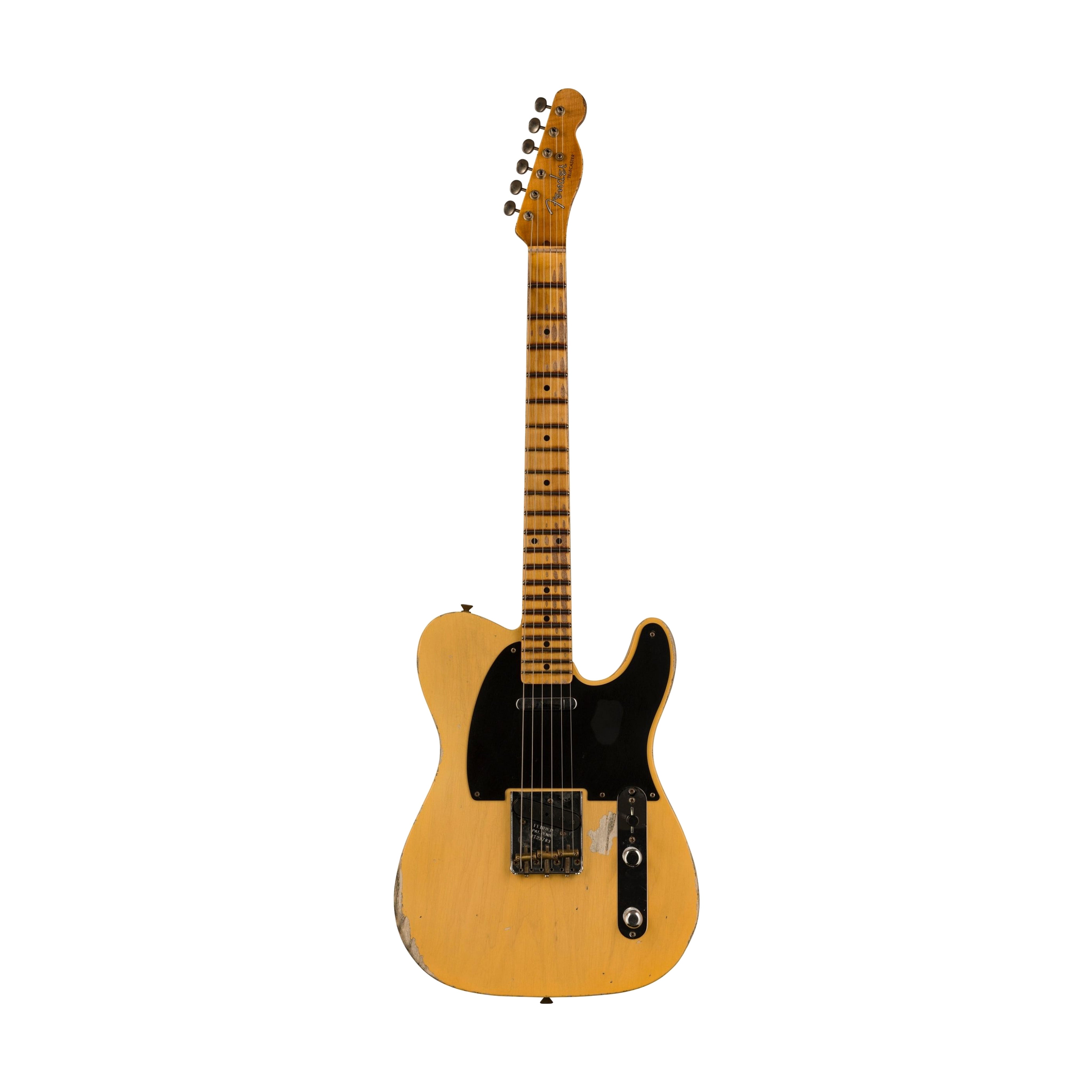 Fender Custom Shop Limited Edition 1953 Telecaster Heavy Relic, Aged Nocaster Blonde |  FENDER |  ACOUSTIC GUITAR |  Zoso Music