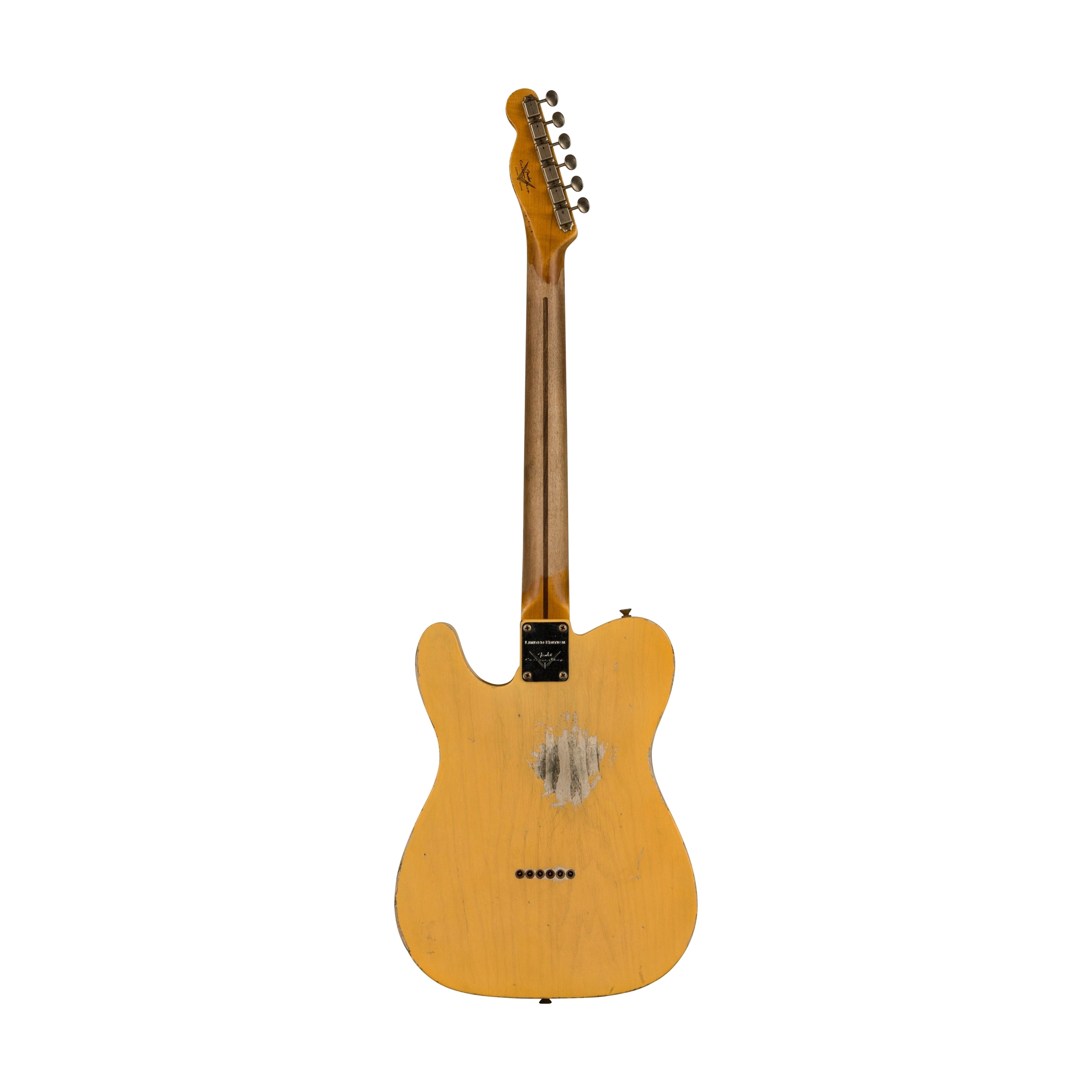 Fender Custom Shop Limited Edition 1953 Telecaster Heavy Relic, Aged Nocaster Blonde |  FENDER |  ACOUSTIC GUITAR |  Zoso Music