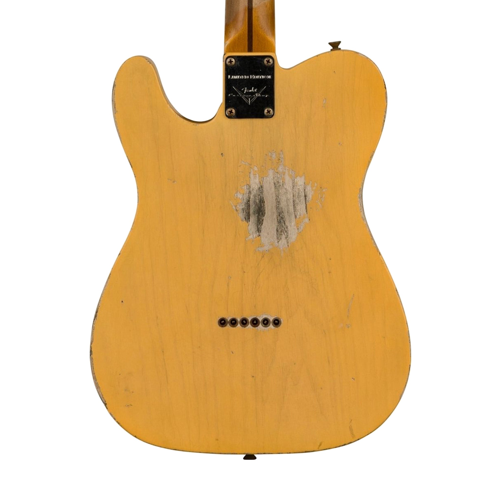 Fender Custom Shop Limited Edition 1953 Telecaster Heavy Relic, Aged Nocaster Blonde |  FENDER |  ACOUSTIC GUITAR |  Zoso Music