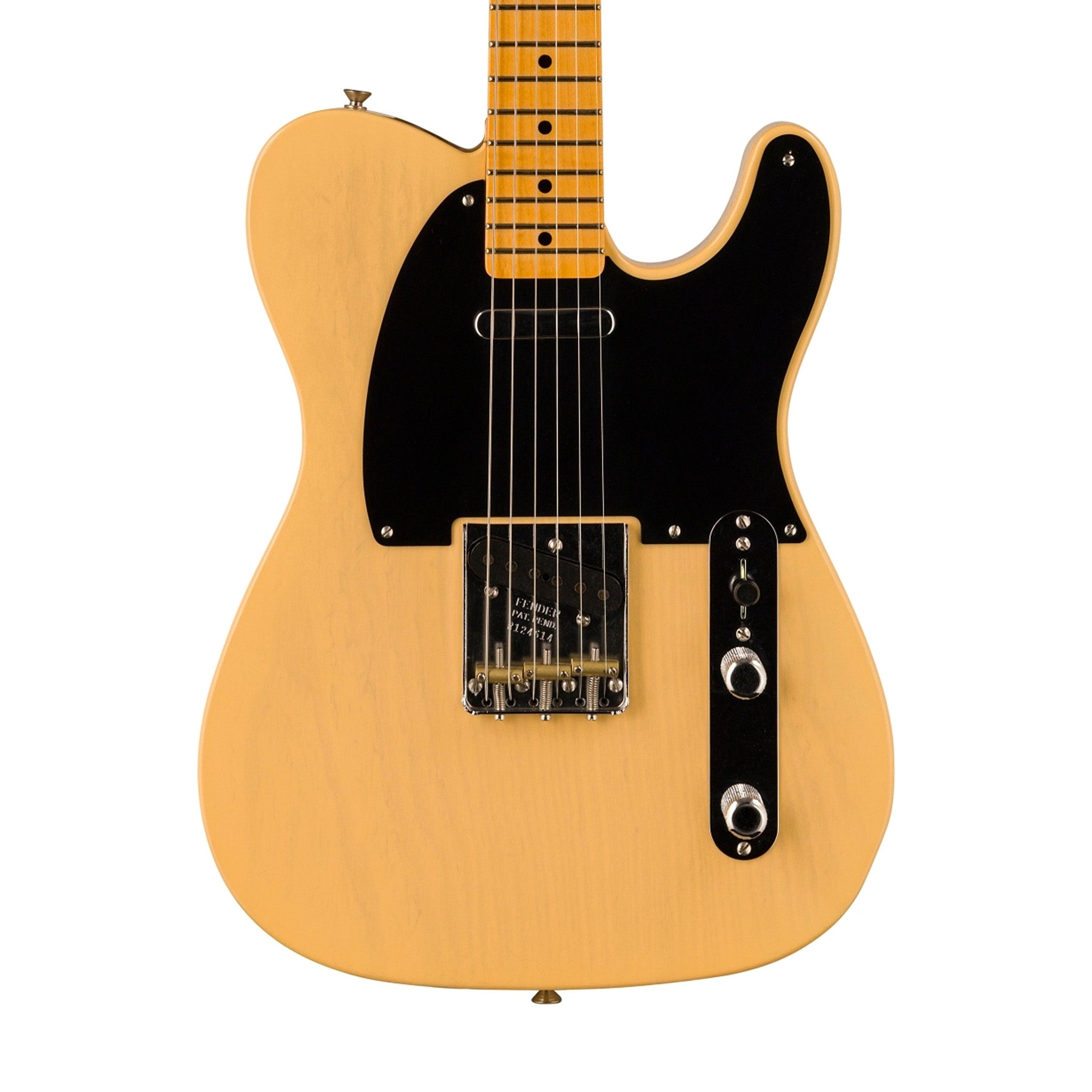 Fender Custom Shop 1950 Double Esquire DLX Closet Classic Electric Guitar, Faded Nocaster Blonde