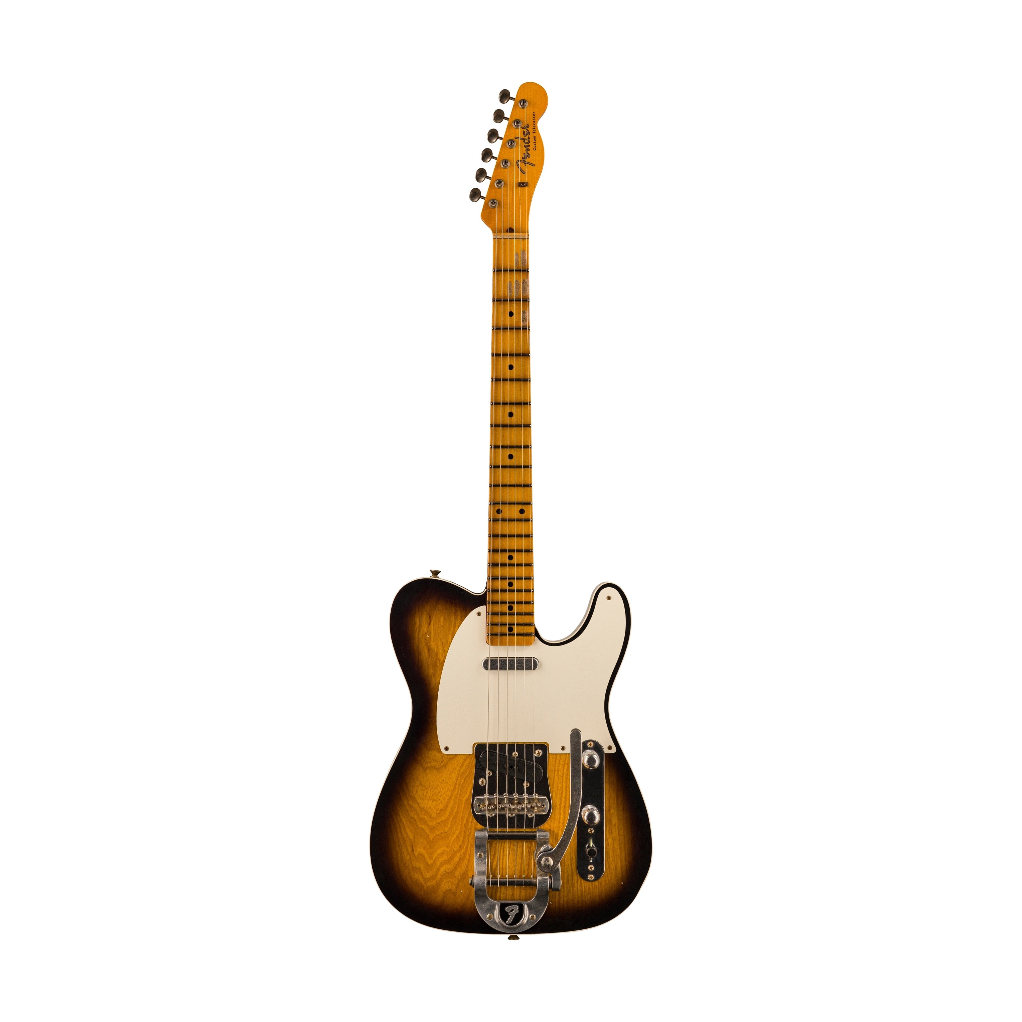 Fender Custom Shop Limited Edition Twisted Telecaster Custom Journeyman Relic, 2-Color Sunburst |  FENDER |  ELECTRIC GUITAR |  Zoso Music