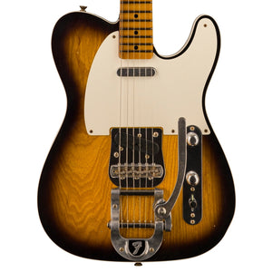 Fender Custom Shop Limited Edition Twisted Telecaster Custom Journeyman Relic, 2-Color Sunburst | Zoso Music Sdn Bhd