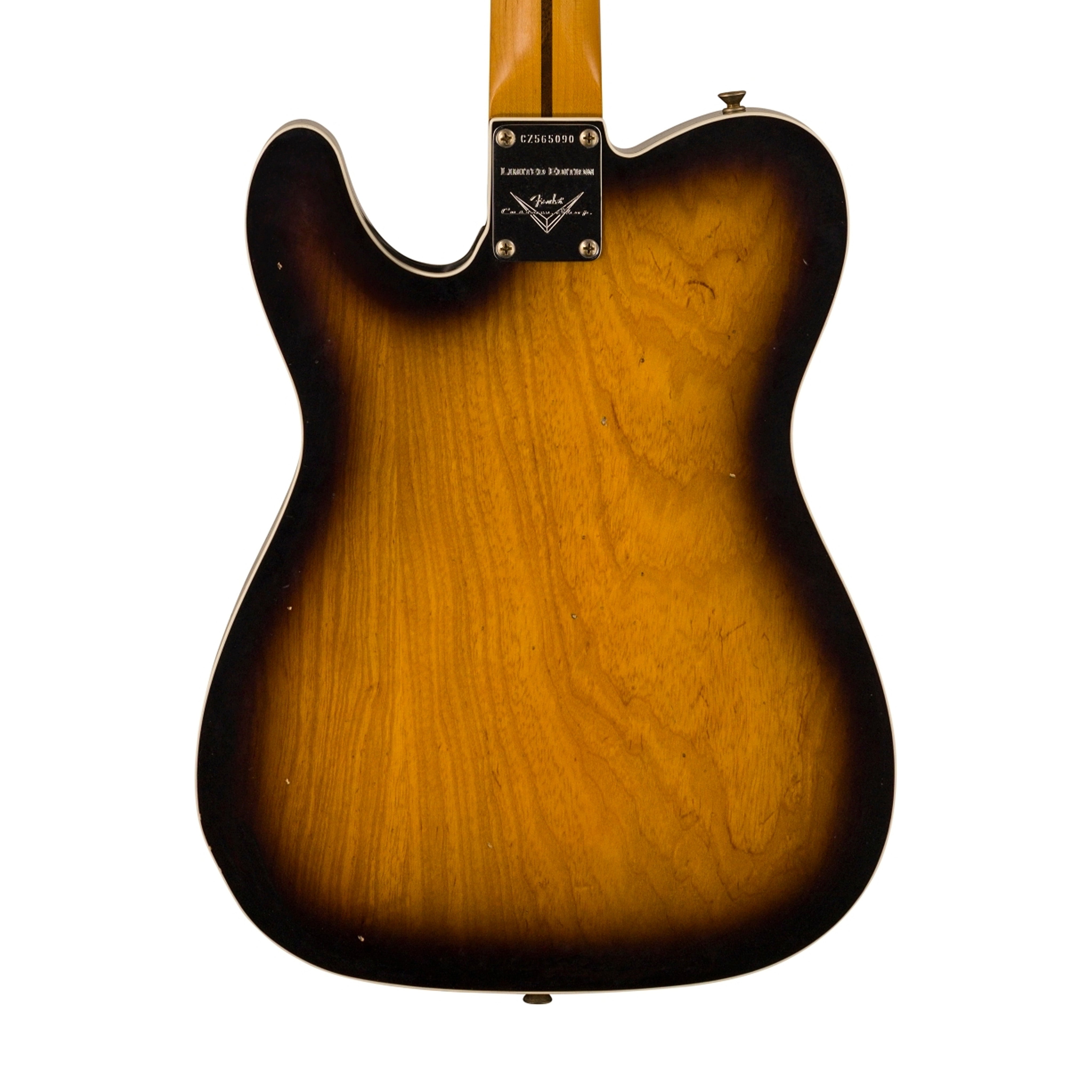 Fender Custom Shop Limited Edition Twisted Telecaster Custom Journeyman Relic, 2-Color Sunburst |  FENDER |  ELECTRIC GUITAR |  Zoso Music