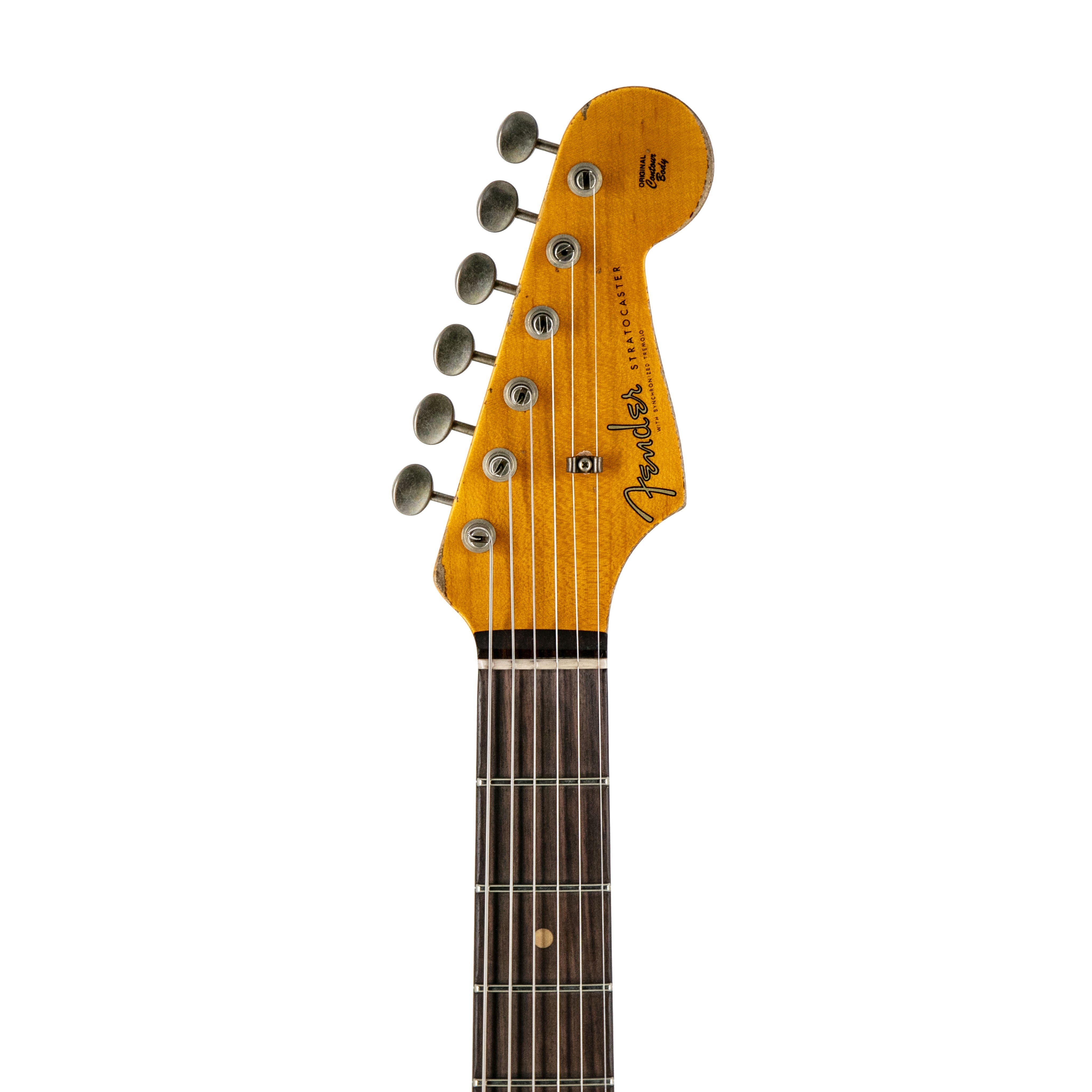 Fender Custom Shop 61 Bone Tone Stratocaster Super Heavy Relic Electric Guitar, Super Faded Aged 3-Color Sunburst |  FENDER |  ELECTRIC GUITAR |  Zoso Music