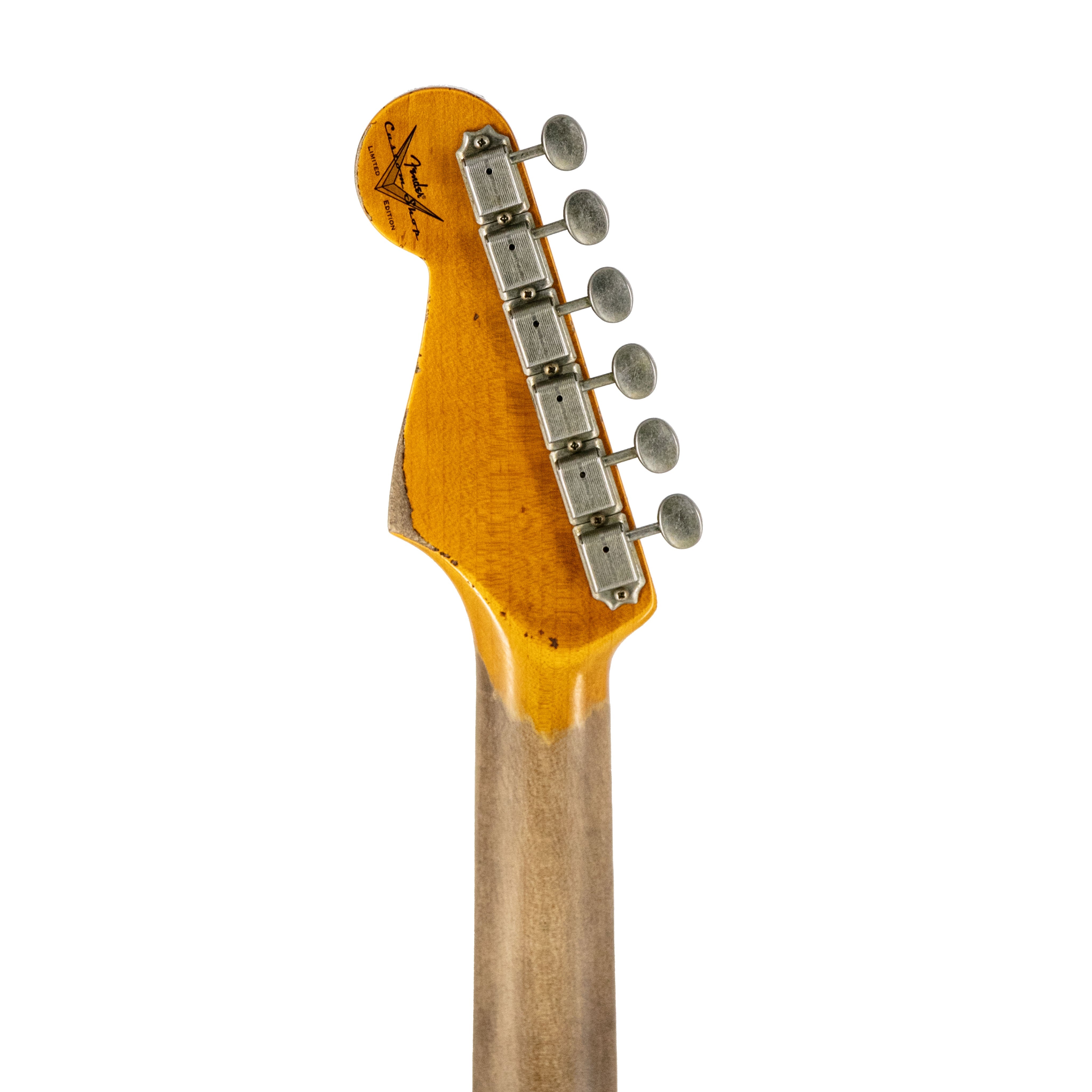 Fender Custom Shop 61 Bone Tone Stratocaster Super Heavy Relic Electric Guitar, Super Faded Aged 3-Color Sunburst |  FENDER |  ELECTRIC GUITAR |  Zoso Music