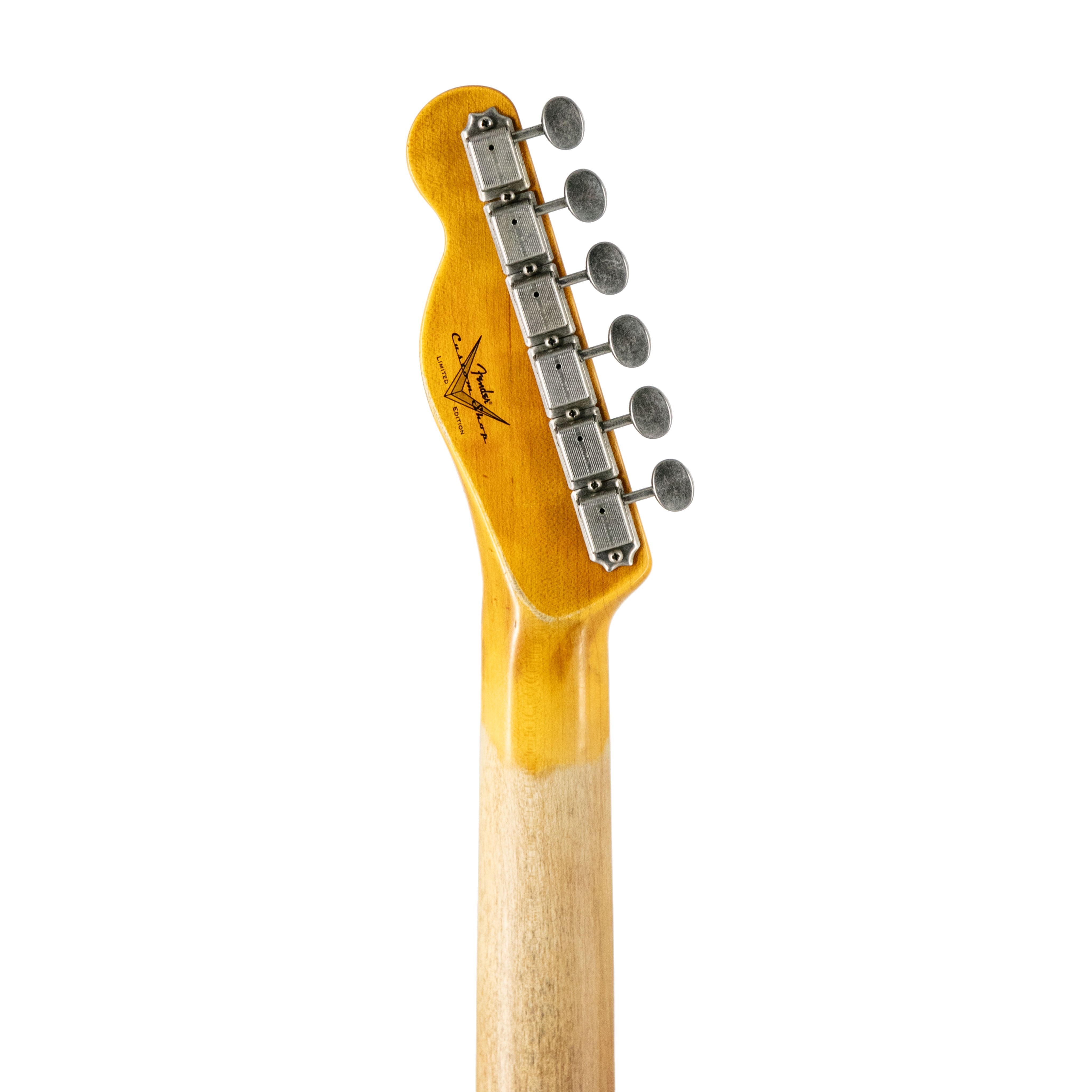 Fender Custom Shop Limited 1960 Telecaster Custom Relic Electric Guitar, Chocolate 3-Color Sunburst