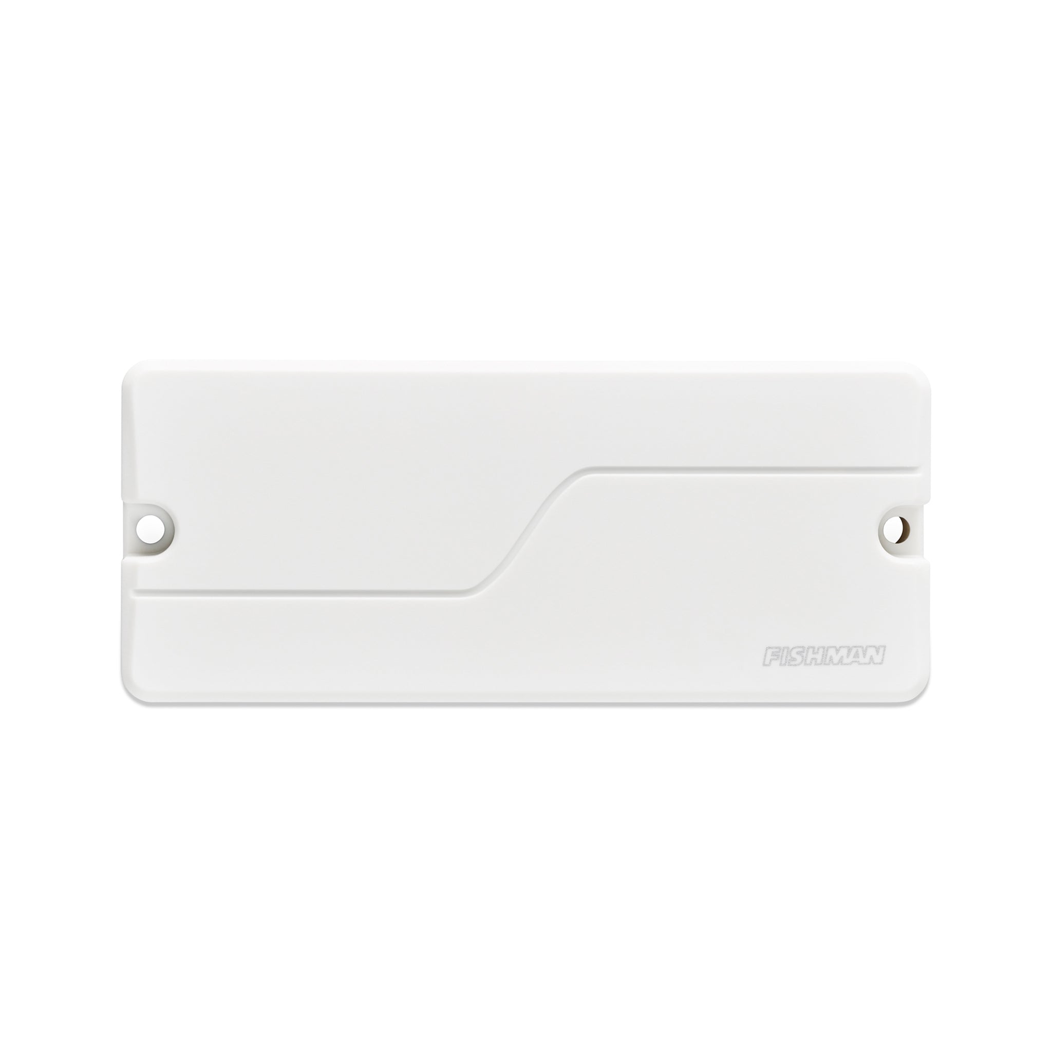 Fishman Fluence 5-String Bass Soapbar Pickup Set, White Plastic