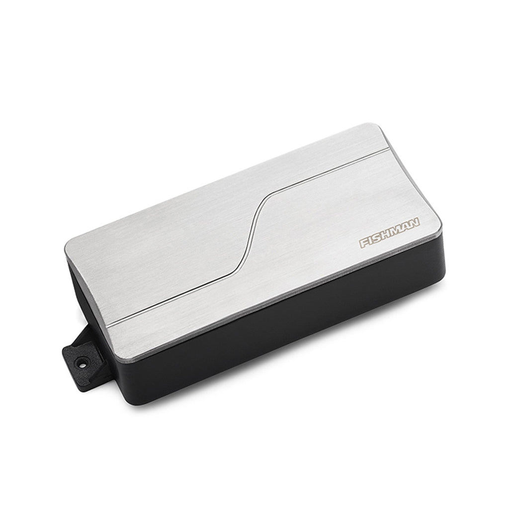 Fishman Fluence Modern Humbucker 7-String Ceramic Guitar Pickup, Brushed Stainless