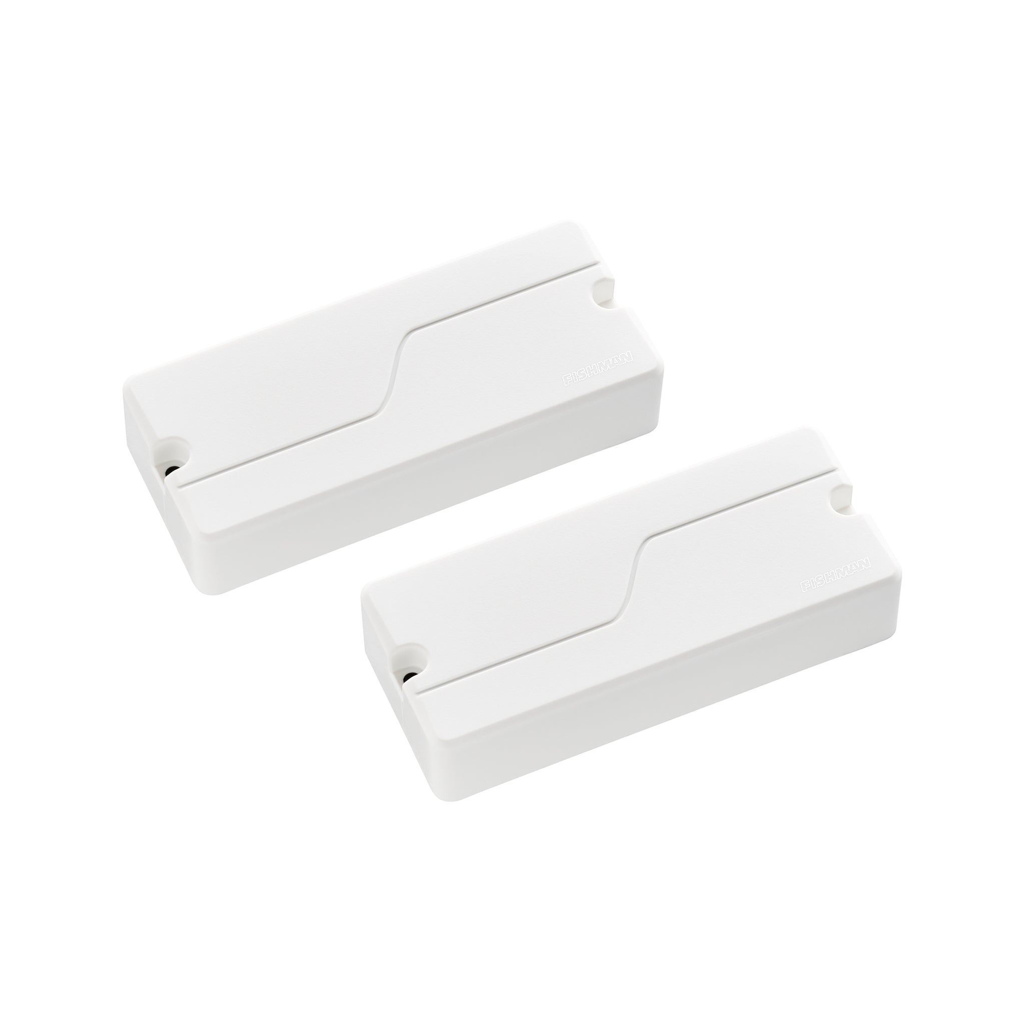 Fishman Fluence 7-String Modern Humbucker Pickup Set, White Plastic