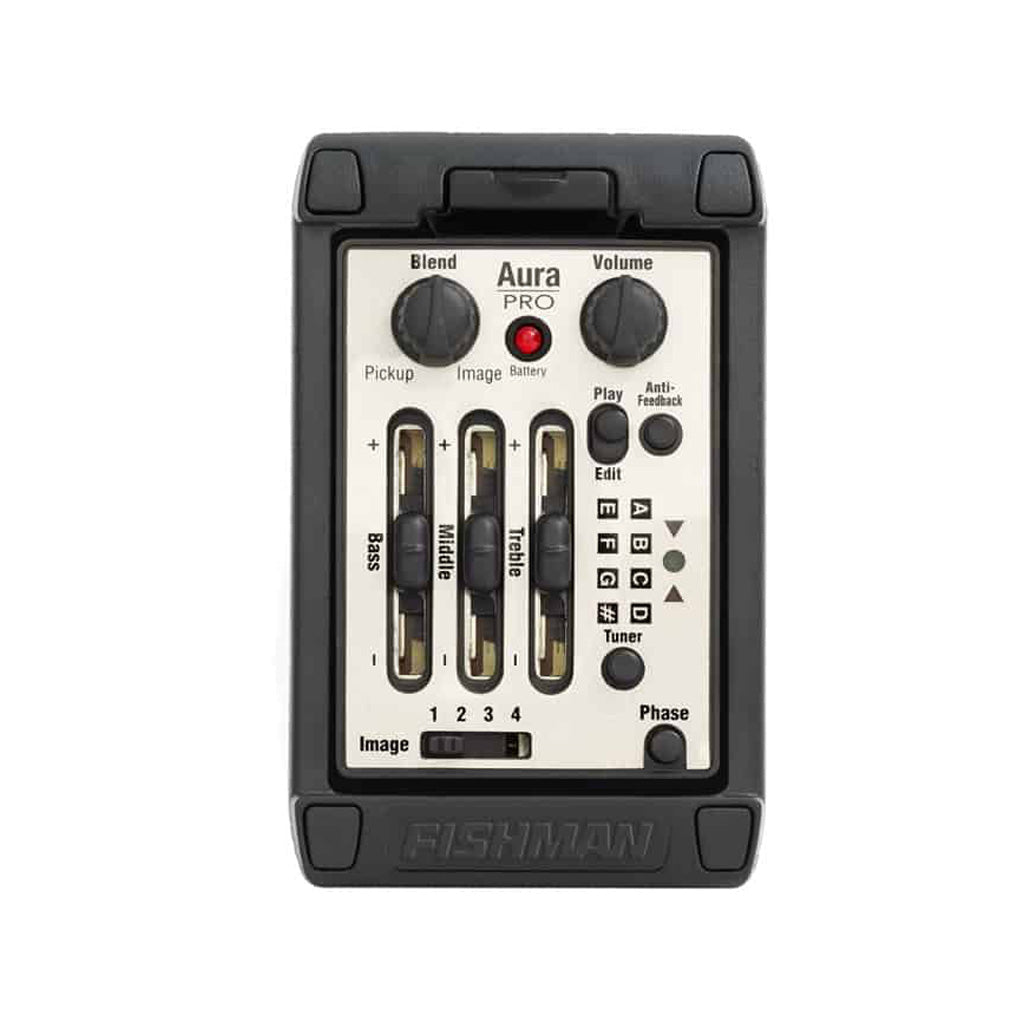 Fishman Aura Pro Onboard Narrow Format Acoustic Guitar Preamp System