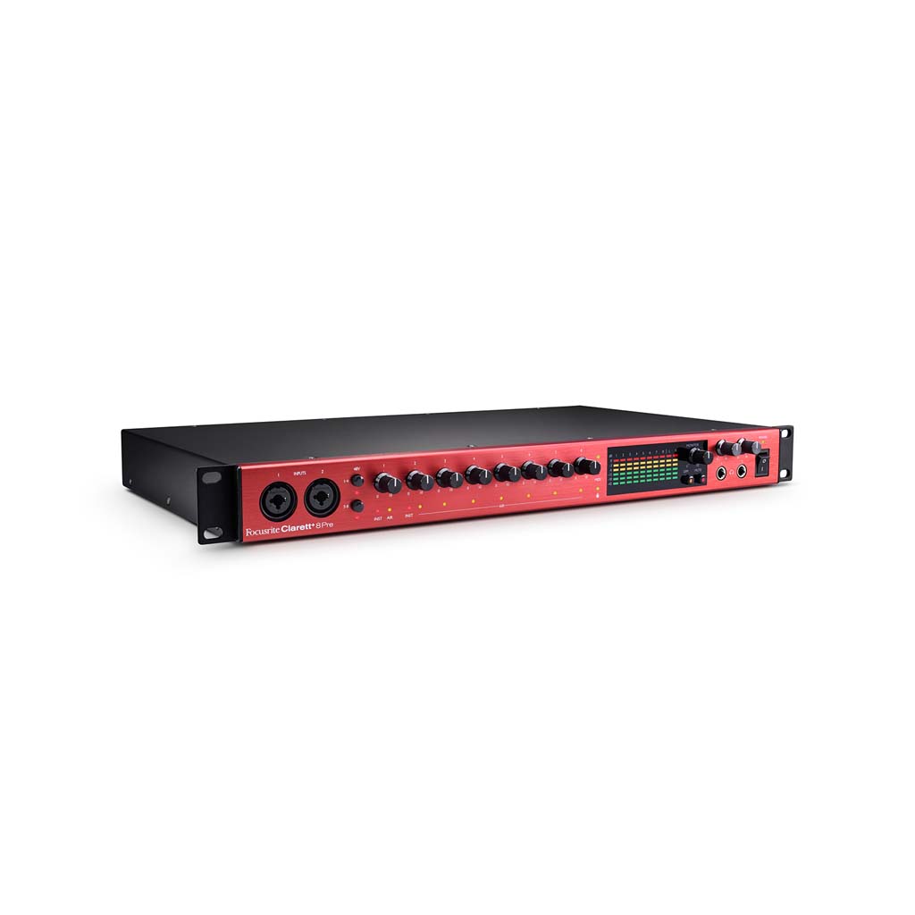 Focusrite Clarett+ 8Pre - Zoso Music