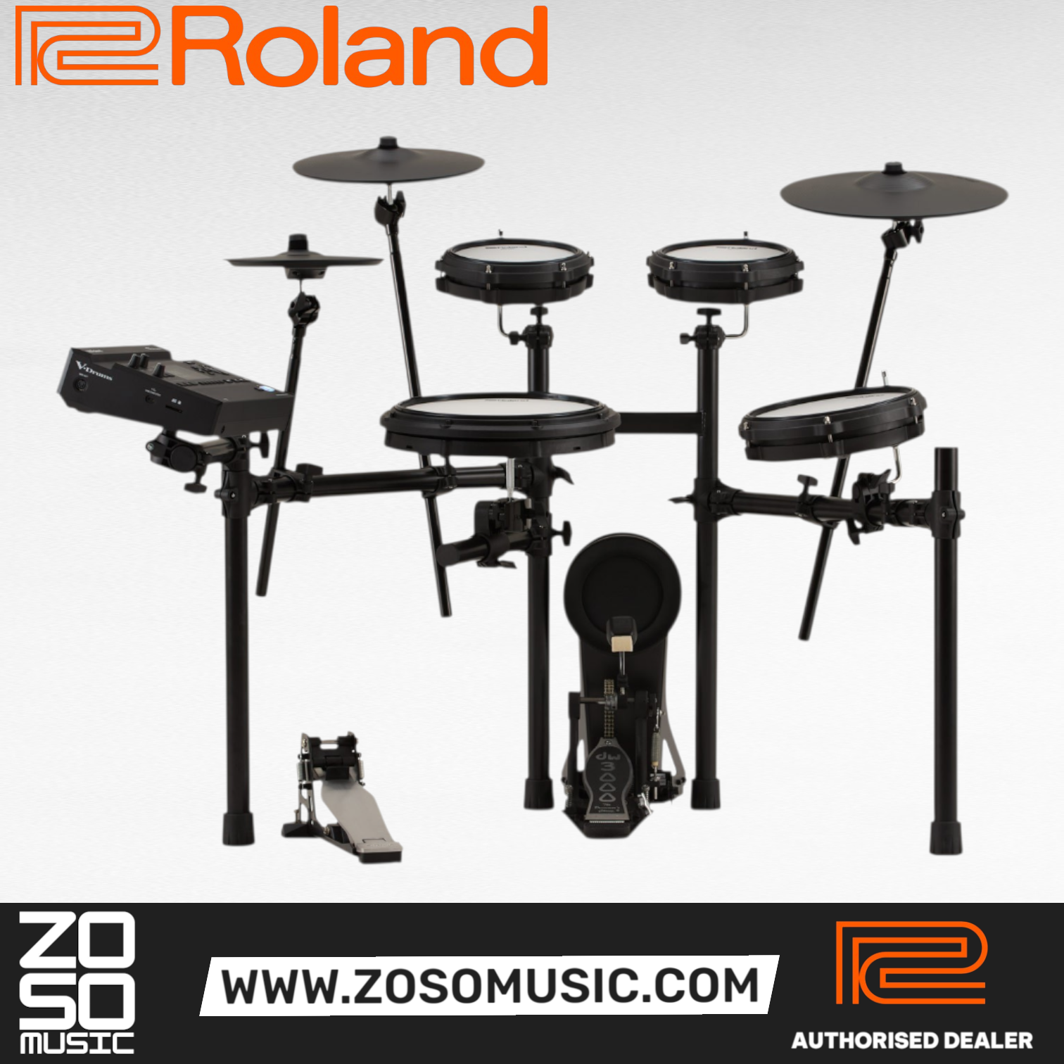 Roland V-Drums TD313 Electronic Drum Kit |  ROLAND |  DRUM-ELECTRONIC |  Zoso Music
