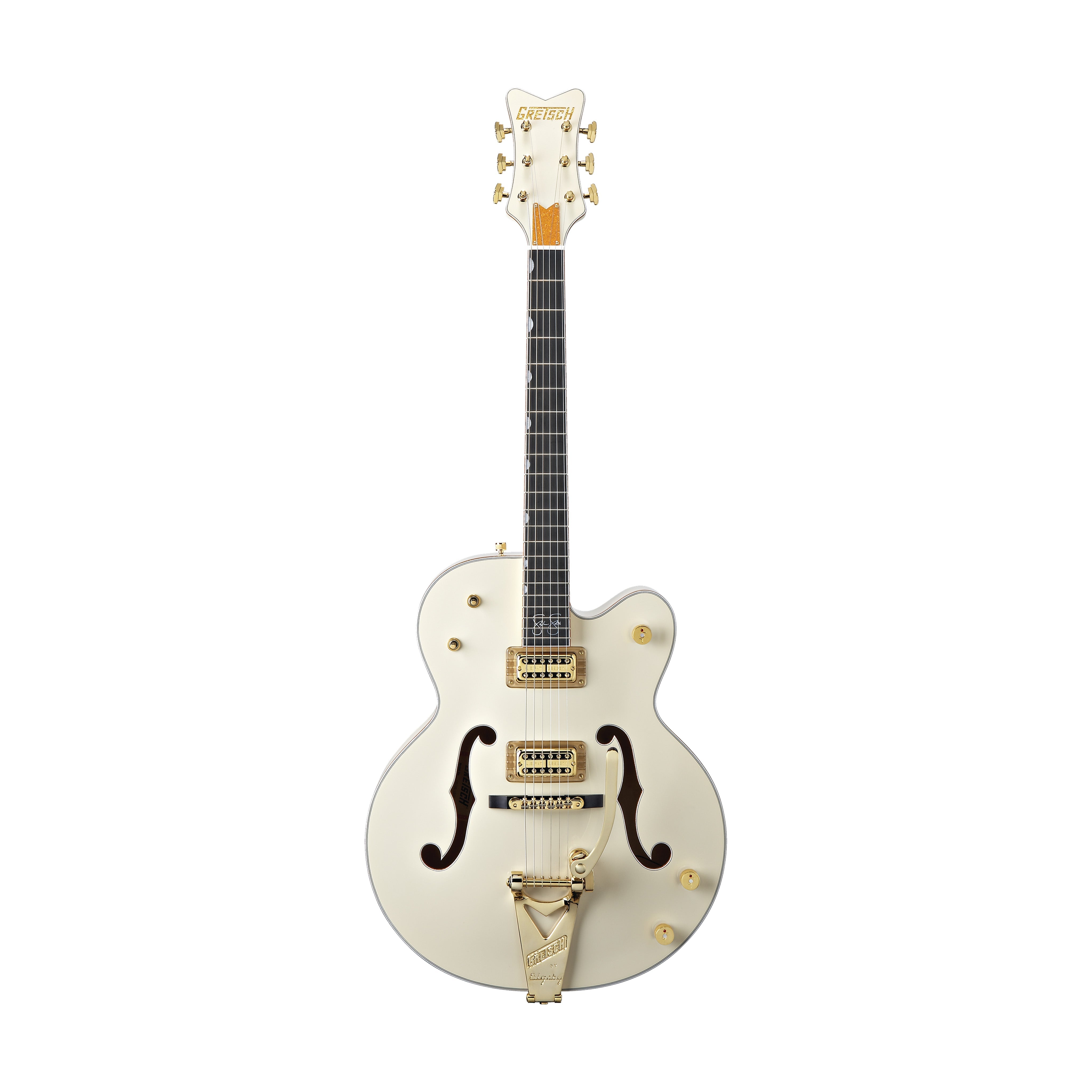 Gretsch G6136-1958 Stephen Stills Signature White Falcon Guitar w/Bigsby, Ebony FB, Aged White |  GRETSCH |  ELECTRIC GUITAR |  Zoso Music