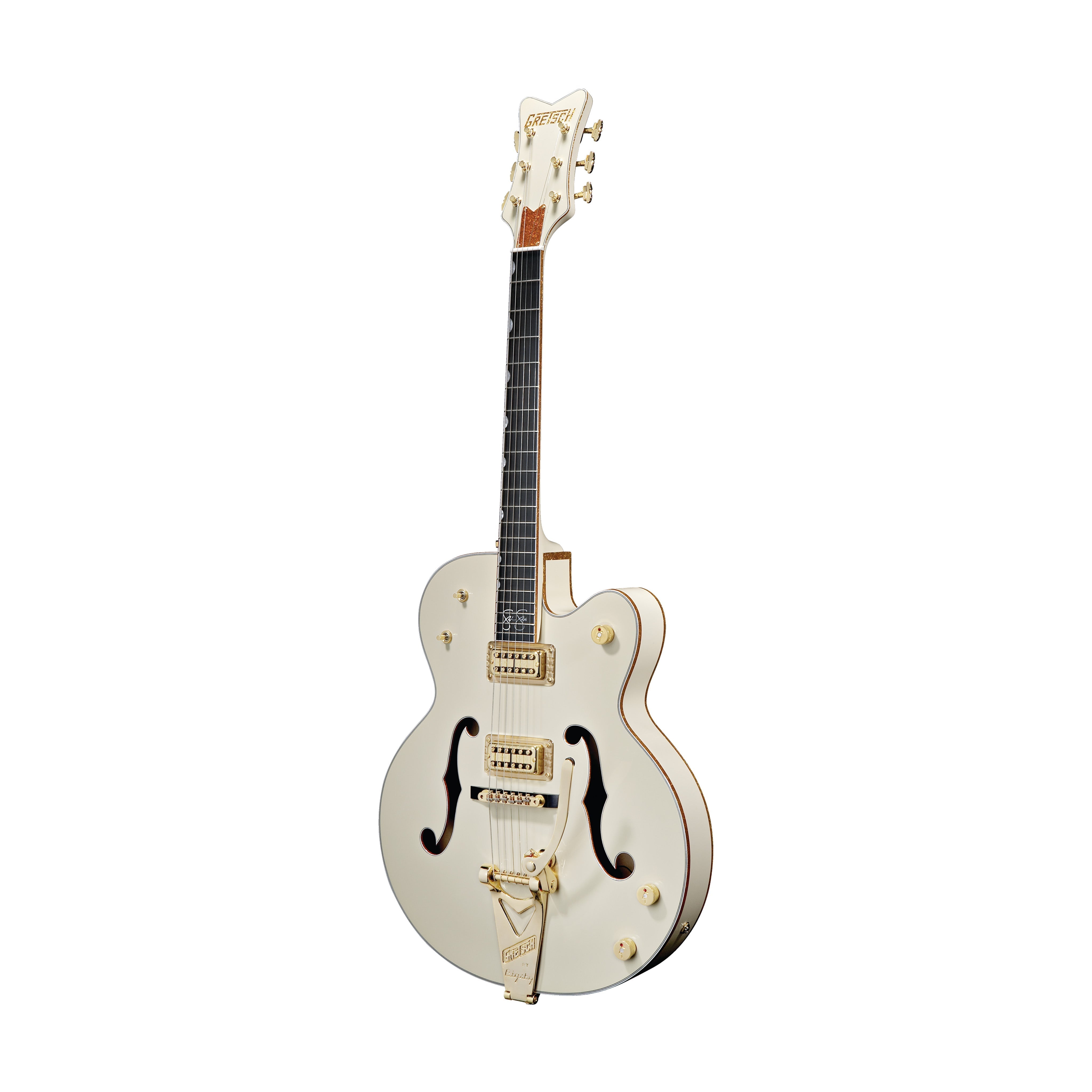 Gretsch G6136-1958 Stephen Stills Signature White Falcon Guitar w/Bigsby, Ebony FB, Aged White |  GRETSCH |  ELECTRIC GUITAR |  Zoso Music
