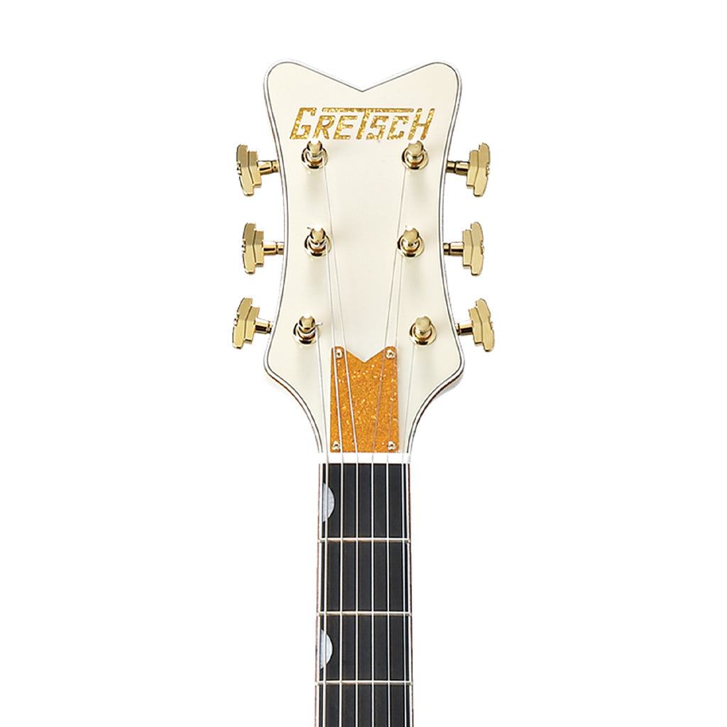 Gretsch G6136-1958 Stephen Stills Signature White Falcon Guitar w/Bigsby, Ebony FB, Aged White