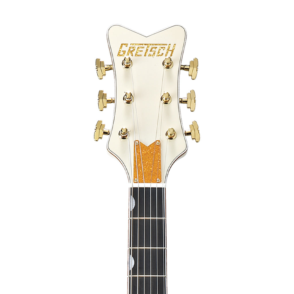 Gretsch G6136-1958 Stephen Stills Signature White Falcon Guitar w/Bigsby, Ebony FB, Aged White |  GRETSCH |  ELECTRIC GUITAR |  Zoso Music