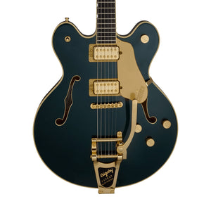 Gretsch Broadkaster LX Center Block Guitar w/String-Thru Bigsby & Gold Hardware, Cadillac Green | Zoso Music Sdn Bhd