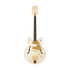 Gretsch Falcon Center Block LTD Double-Cut w/String-Thru Bigsby Electric Guitar, Vintage White |  GRETSCH |  ELECTRIC GUITAR |  Zoso Music