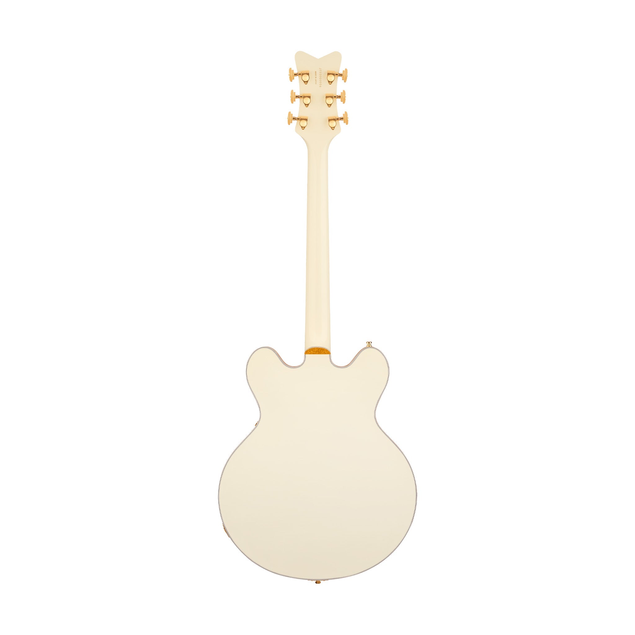 Gretsch Falcon Center Block LTD Double-Cut w/String-Thru Bigsby Electric Guitar, Vintage White |  GRETSCH |  ELECTRIC GUITAR |  Zoso Music