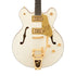 Gretsch Falcon Center Block LTD Double-Cut w/String-Thru Bigsby Electric Guitar, Vintage White | Zoso Music Sdn Bhd