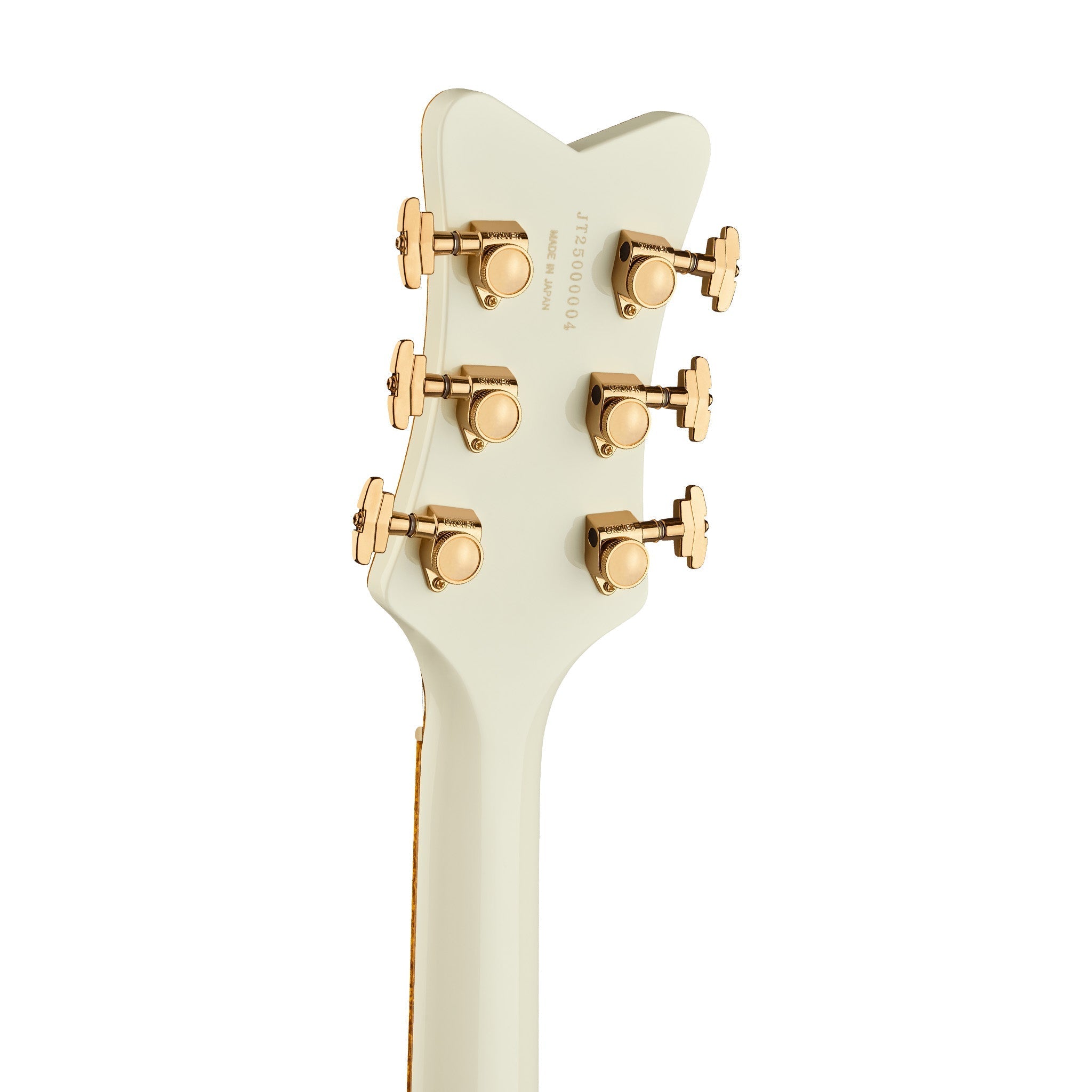 Gretsch Falcon Center Block LTD Double-Cut w/String-Thru Bigsby Electric Guitar, Vintage White |  GRETSCH |  ELECTRIC GUITAR |  Zoso Music