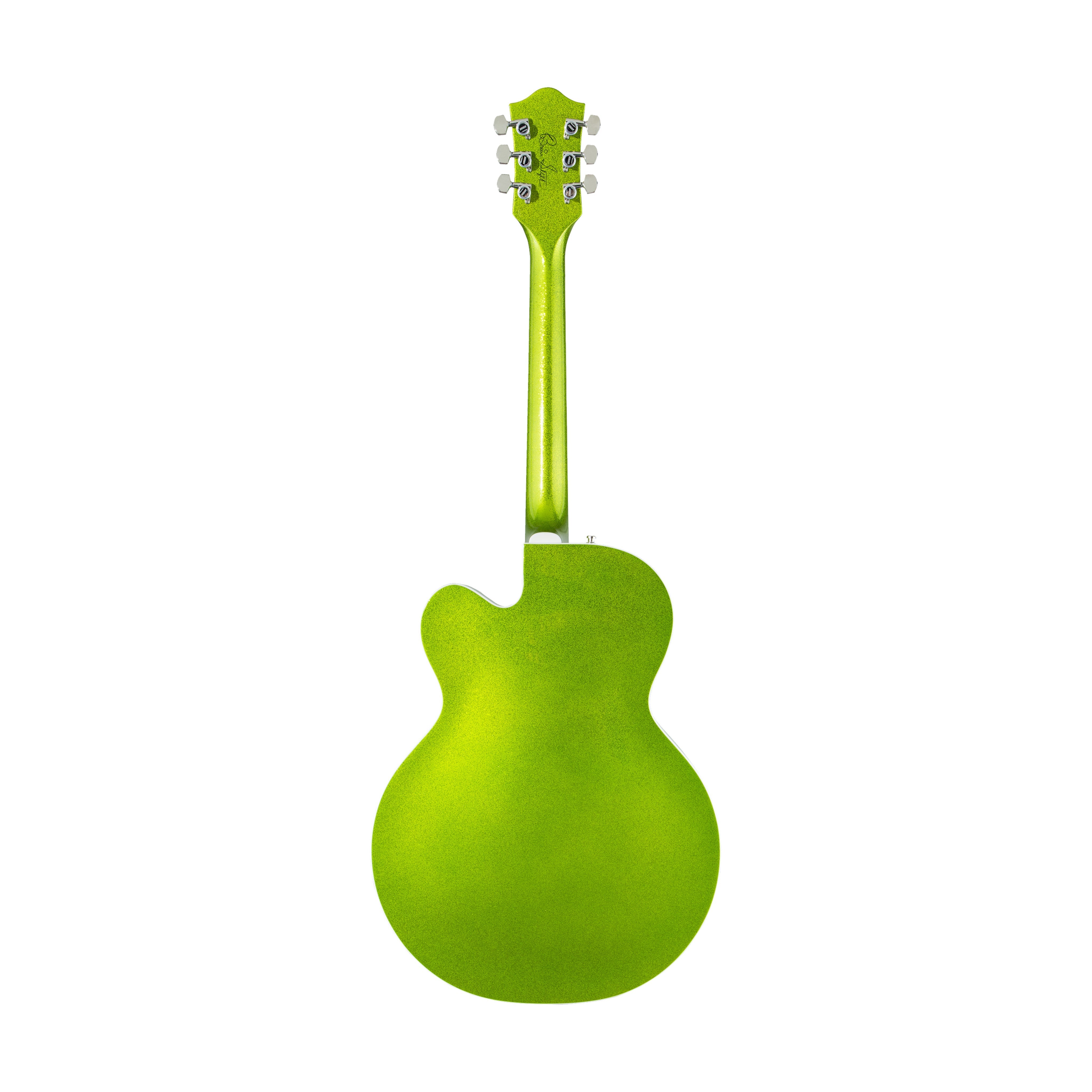 Gretsch G6120T Brian Setzer Signature Hot Rod Electric Guitar, Extreme Coolant Green Sparkle |  GRETSCH |  ELECTRIC GUITAR |  Zoso Music