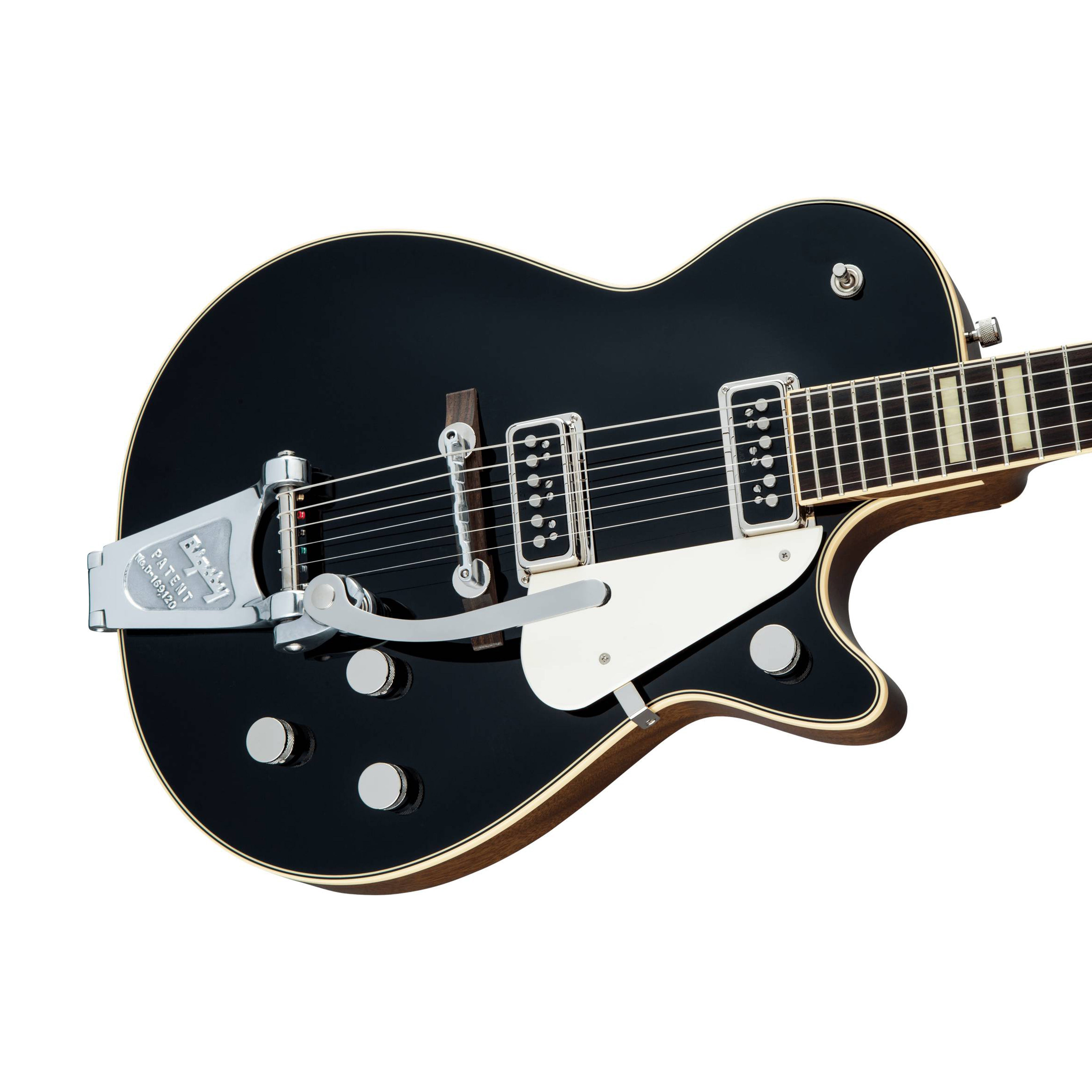 Gretsch G6128T-53 Vintage Select 53 Duo Jet Electric Guitar w/ Bigsby, Black