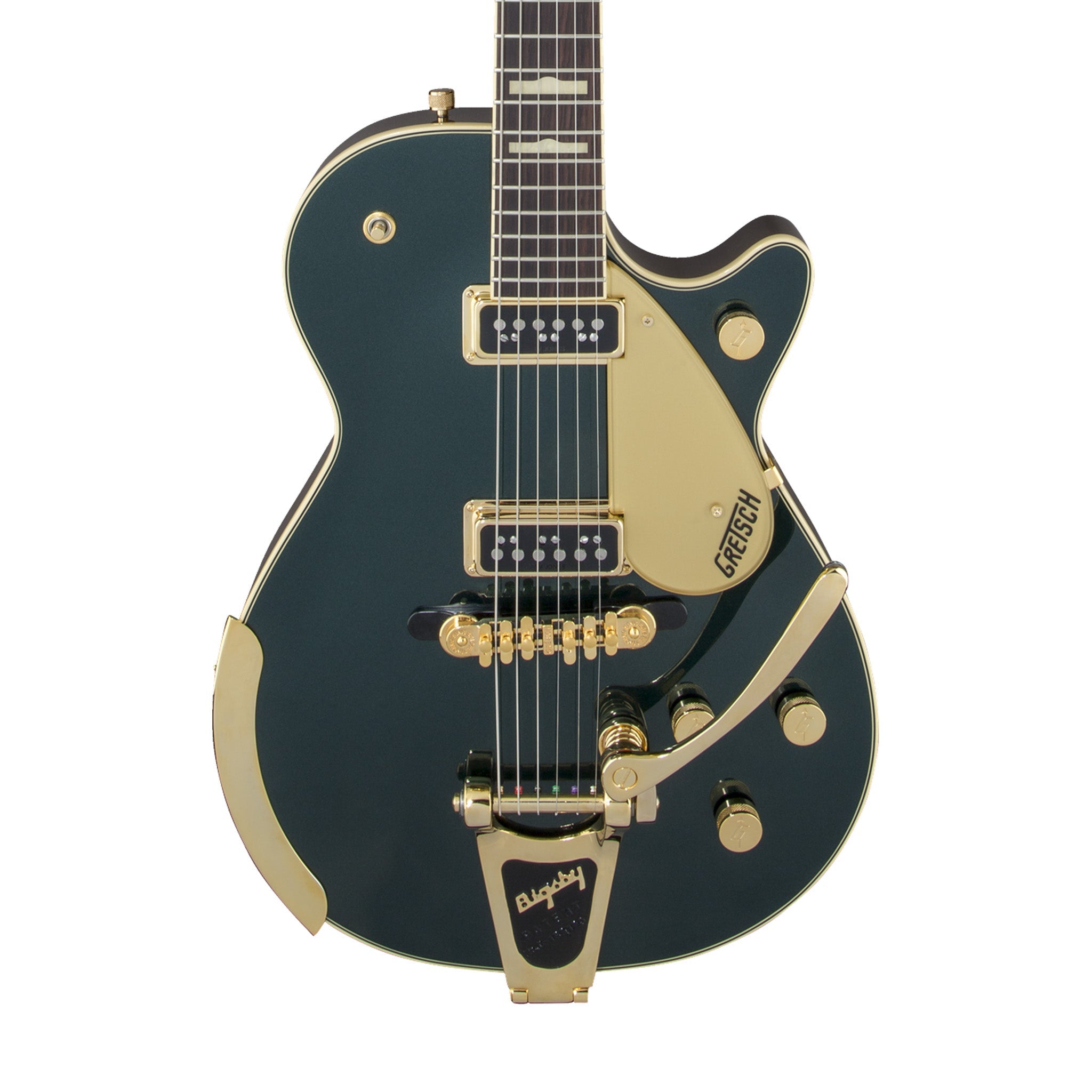 Gretsch G6128T-57 Vintage Select 57 Duo Jet Electric Guitar w/Bigsby, Cadillac Green | Zoso Music Sdn Bhd