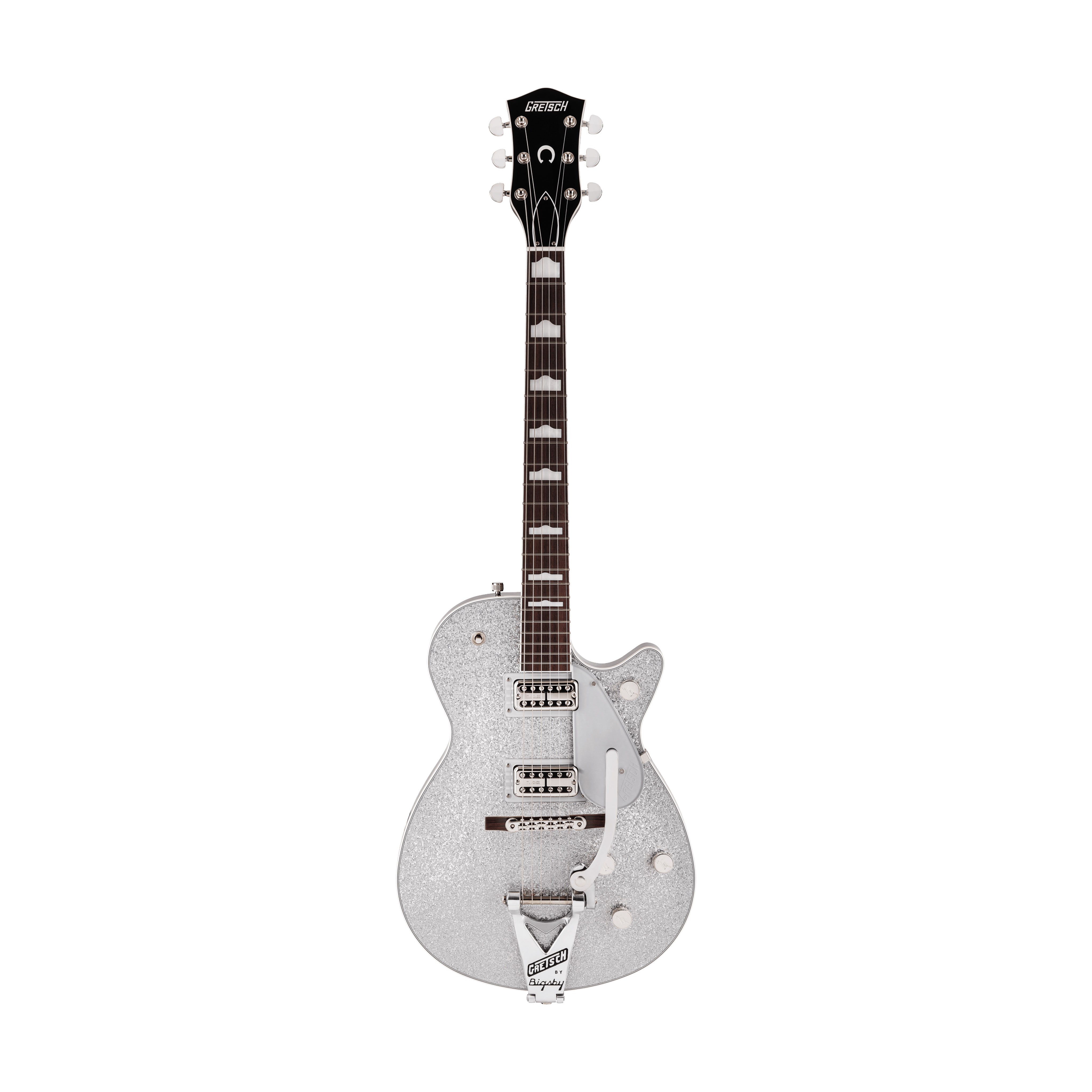 Gretsch G6129T-89VS Vintage Select 89 Sparkle Jet Electric Guitar, Silver Sparkle |  GRETSCH |  ELECTRIC GUITAR |  Zoso Music