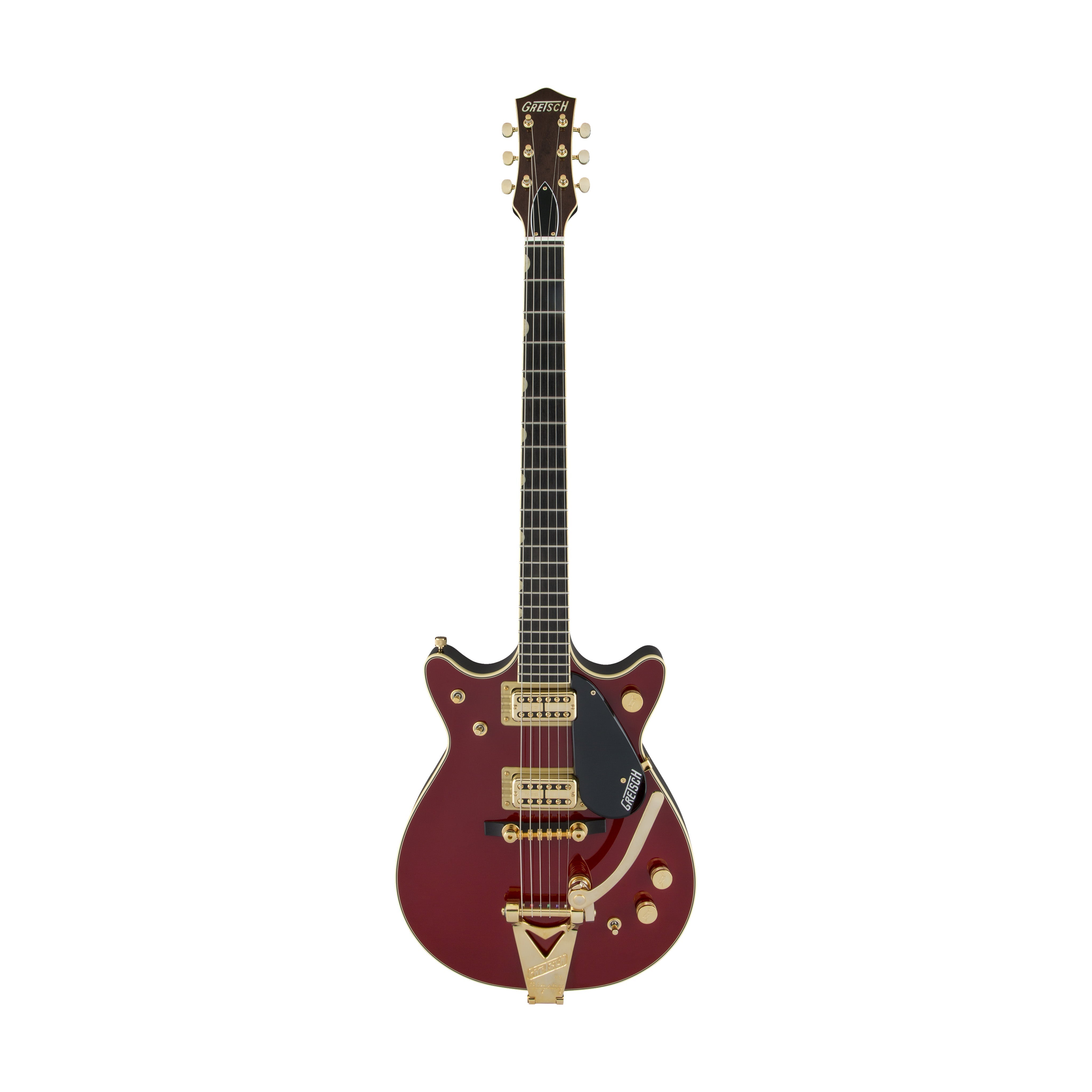 Gretsch G6131T-62 Vintage Select Edition 62 Duo Jet Electric Guitar, Firebird Red |  GRETSCH |  ELECTRIC GUITAR |  Zoso Music