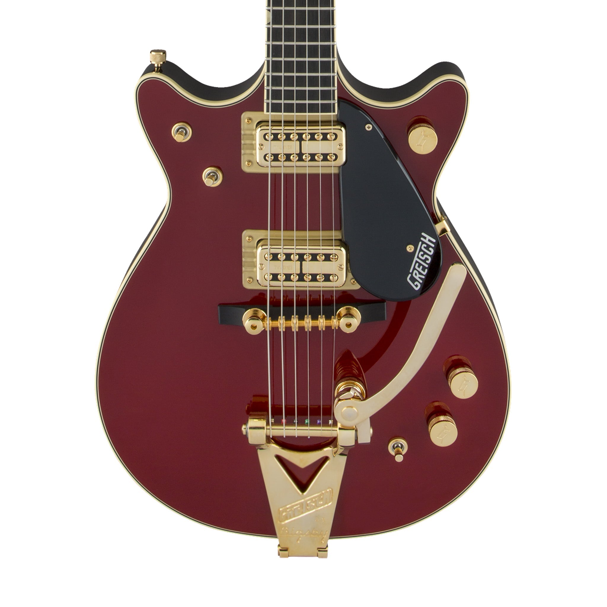 Gretsch G6131T-62 Vintage Select Edition 62 Duo Jet Electric Guitar, Firebird Red | Zoso Music Sdn Bhd