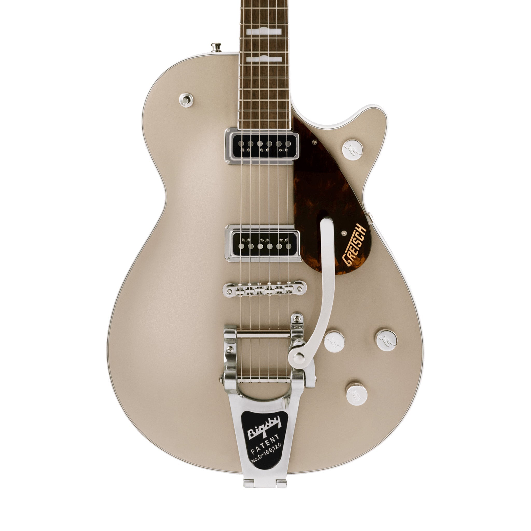 Gretsch G6128T Players Edition Jet DS Electric Guitar w/Bigsby, RW FB, Sahara Metallic | Zoso Music Sdn Bhd